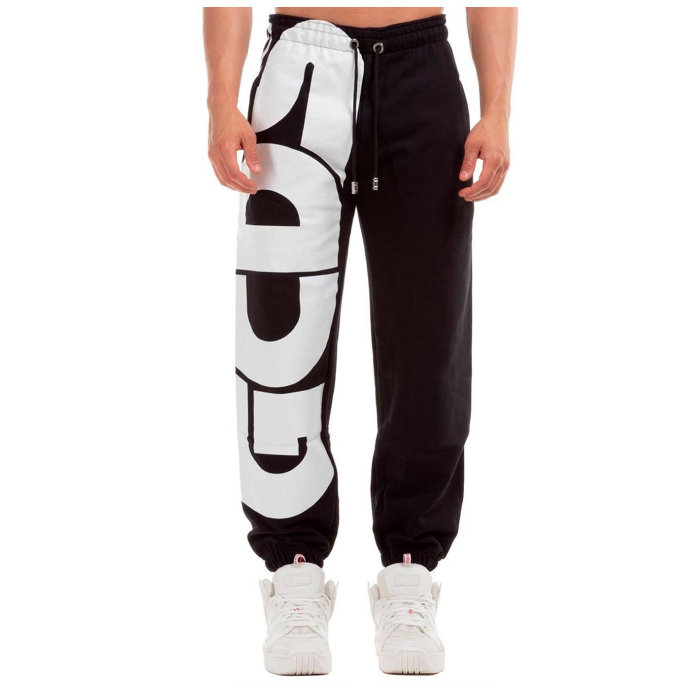 Comprar Pantalon CC94M031003 GCDS Macro Logo Sweatpants Black