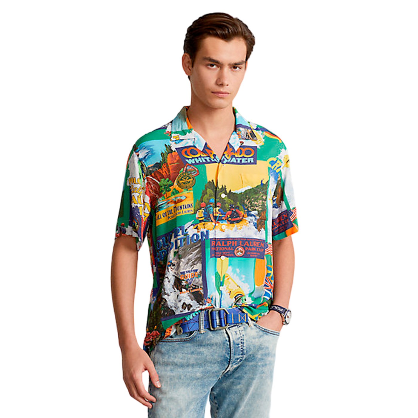 color ley embudo Polo Ralph Lauren - Camisa para Hombre Multicolor - Classics Multi