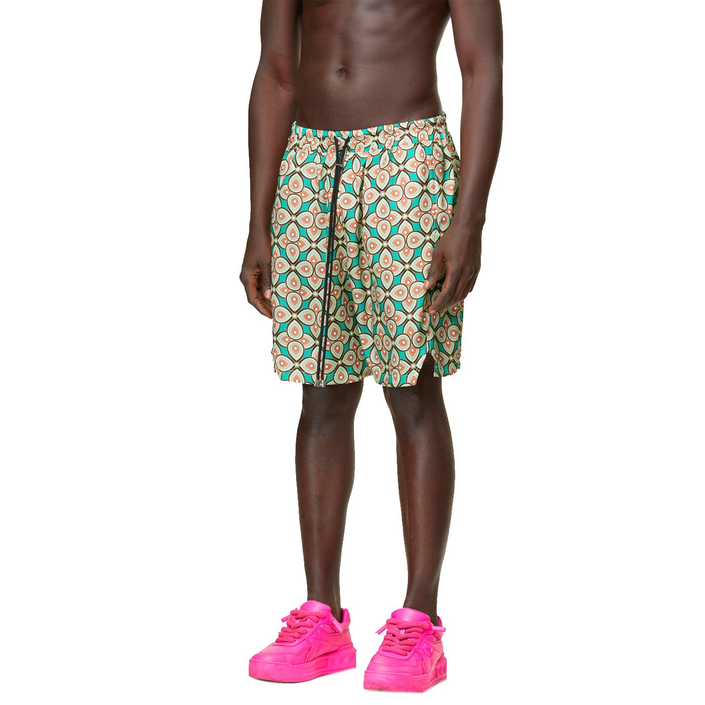 Am Couture - Bermuda para Hombre Verde - Rombi  Green