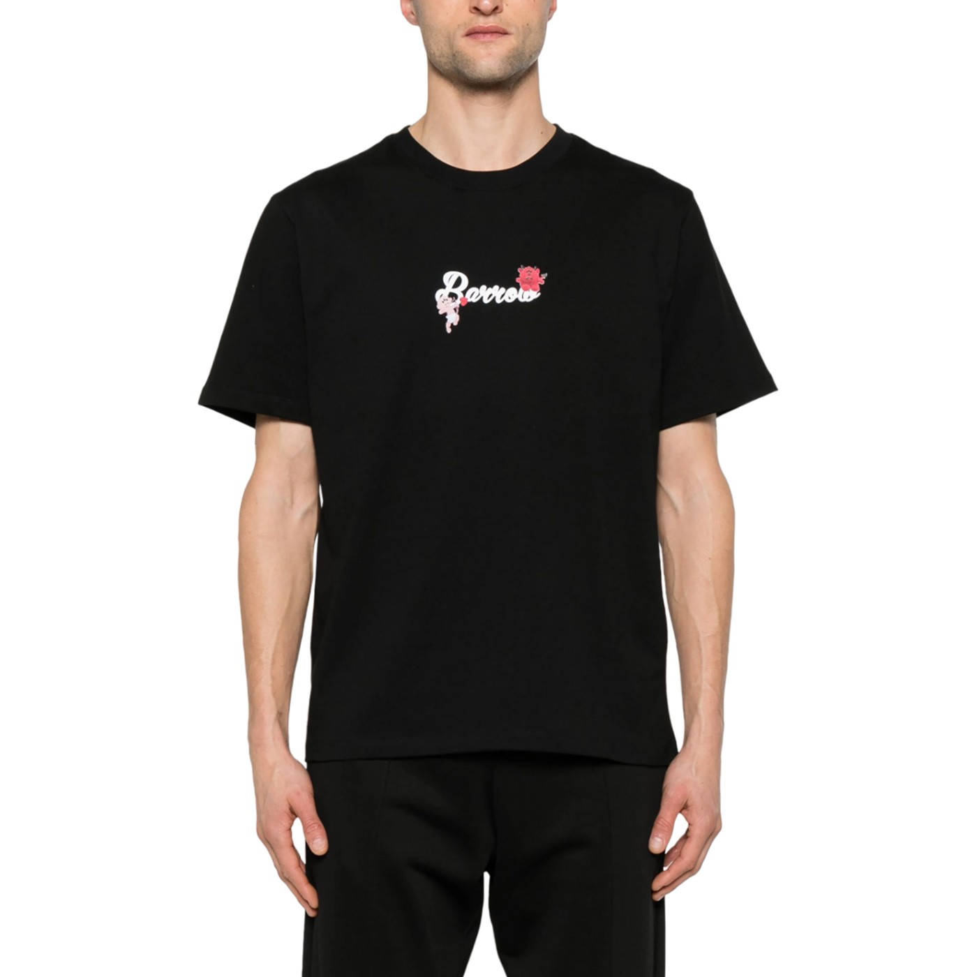 Barrow - Camiseta Negra para Hombre