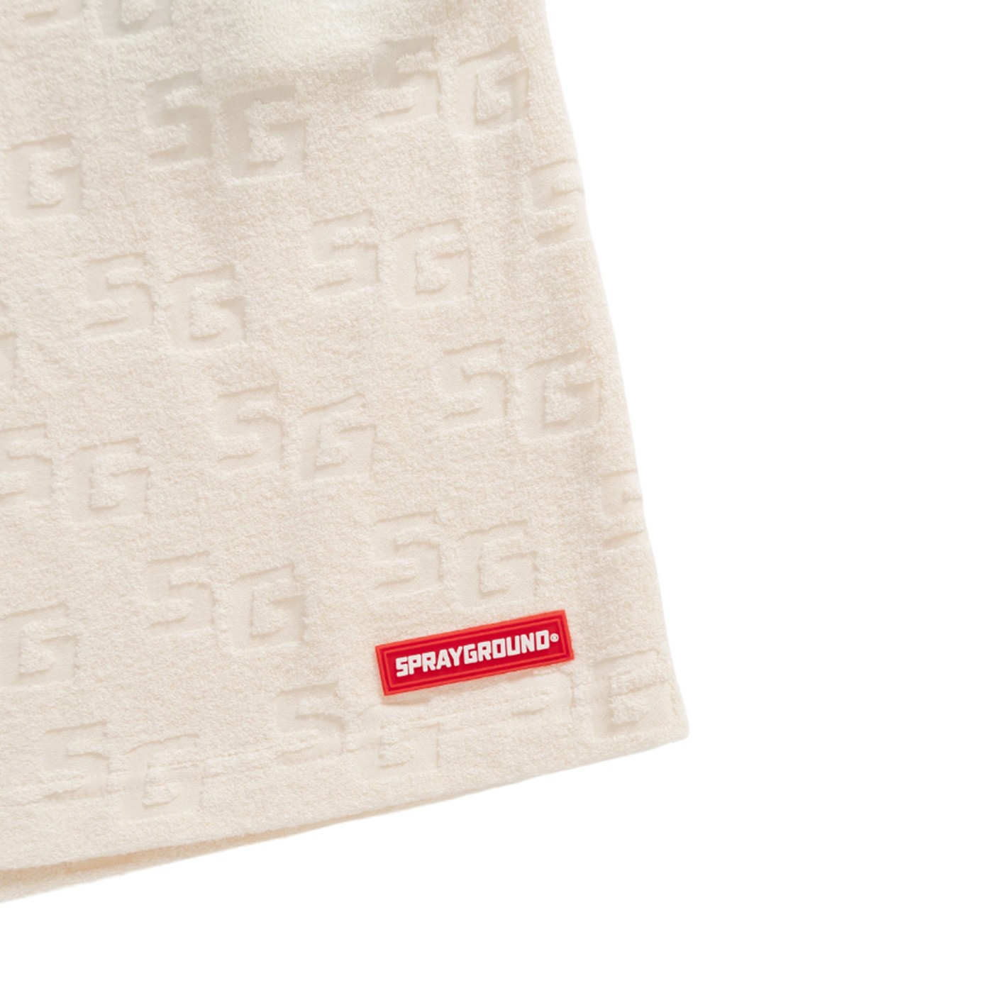 Sprayground - Pantalón Corto Beige para Hombre - Jacquard