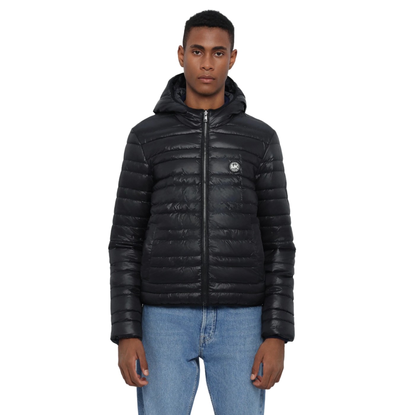 Michael Kors - Abrigo Reversible Negro para Hombre