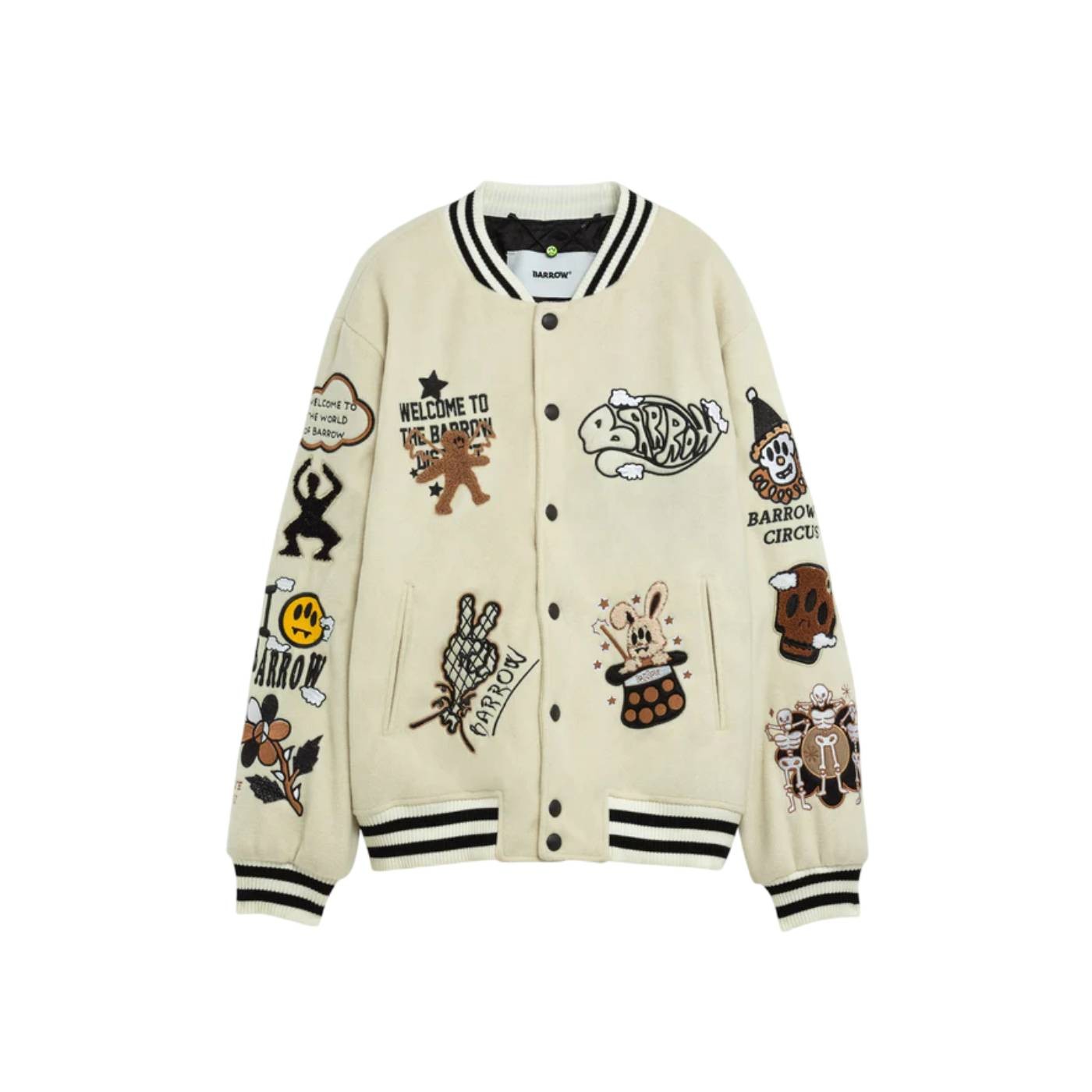 Barrow - Chaqueta Bomber Beige para Hombre