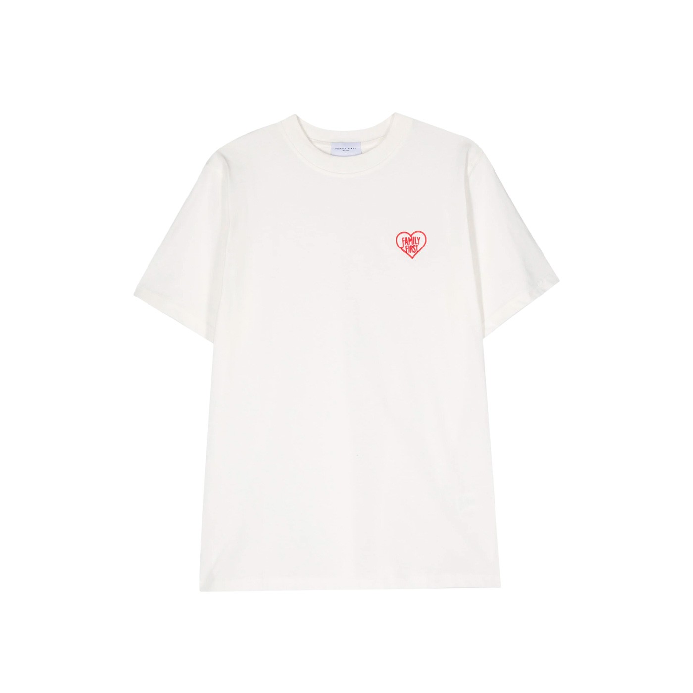 Family First - Camiseta Blanca para Hombre - Heart