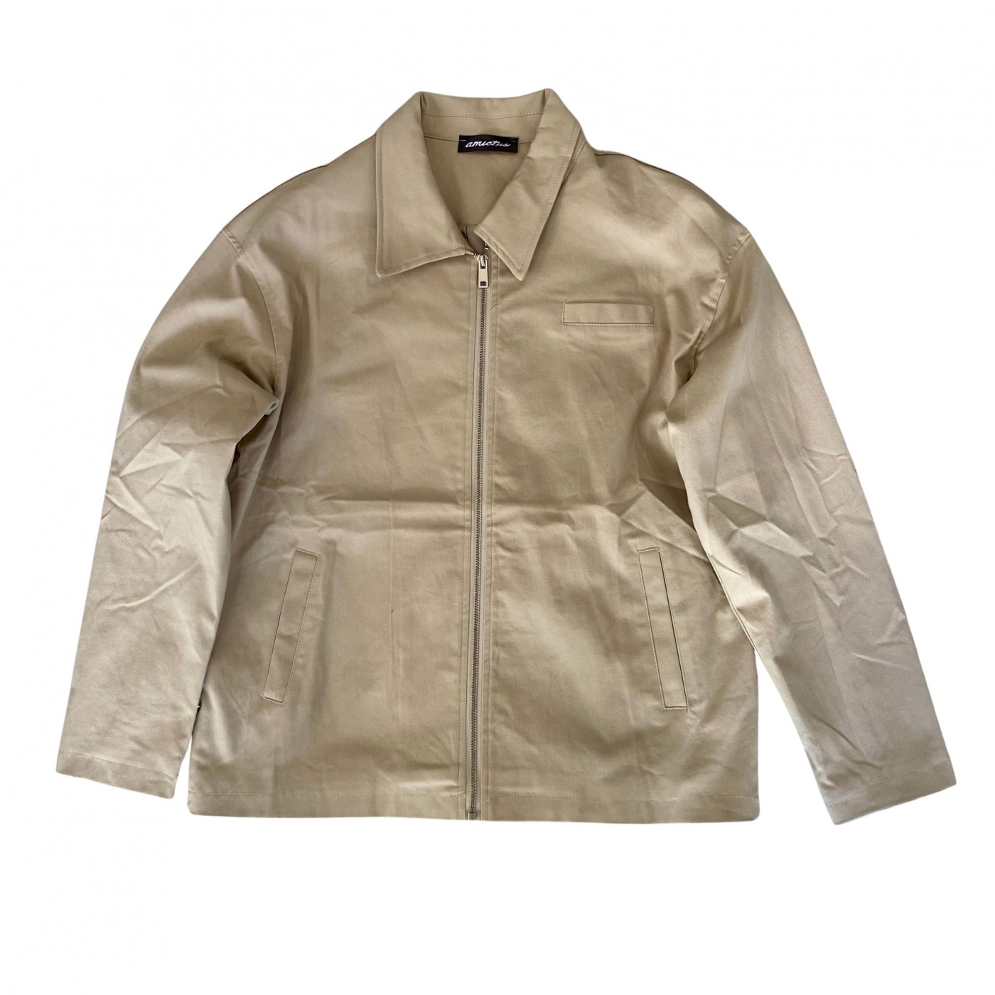 Chaqueta Zip Kitami Amictus Beige