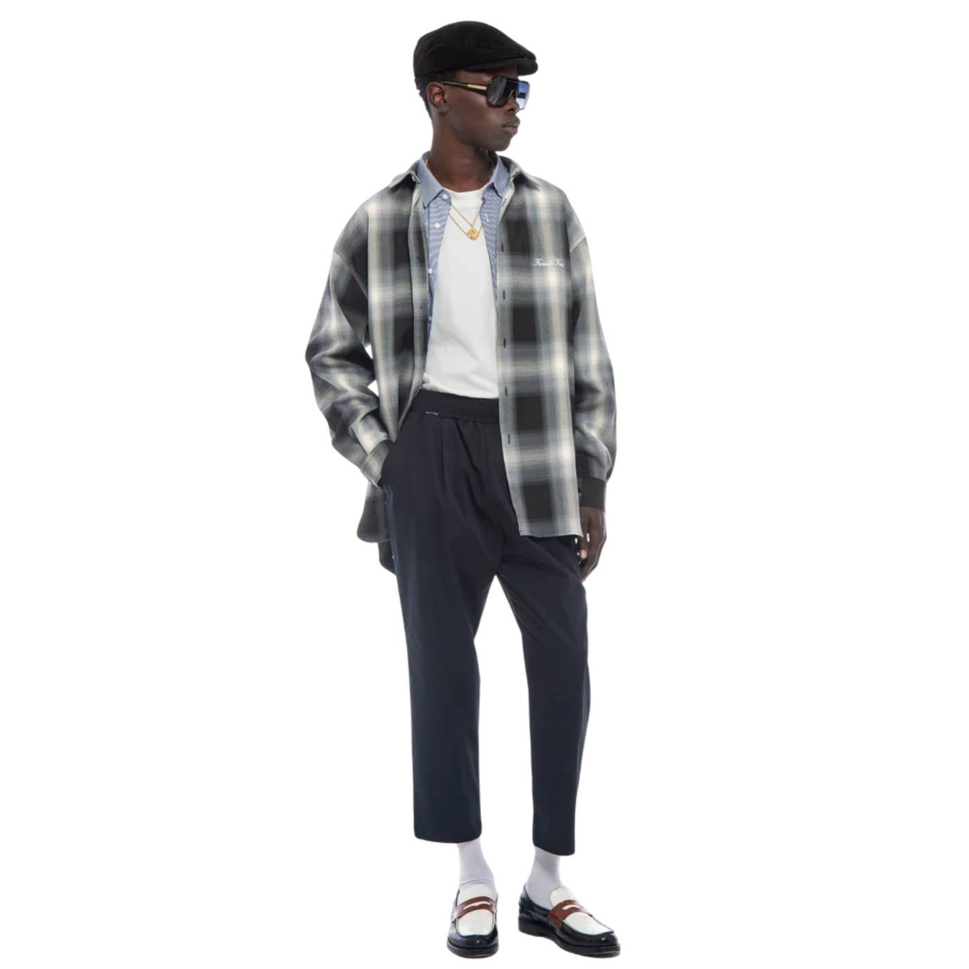 Family First - Pantalón Largo Azul Marino para Hombre - Chino