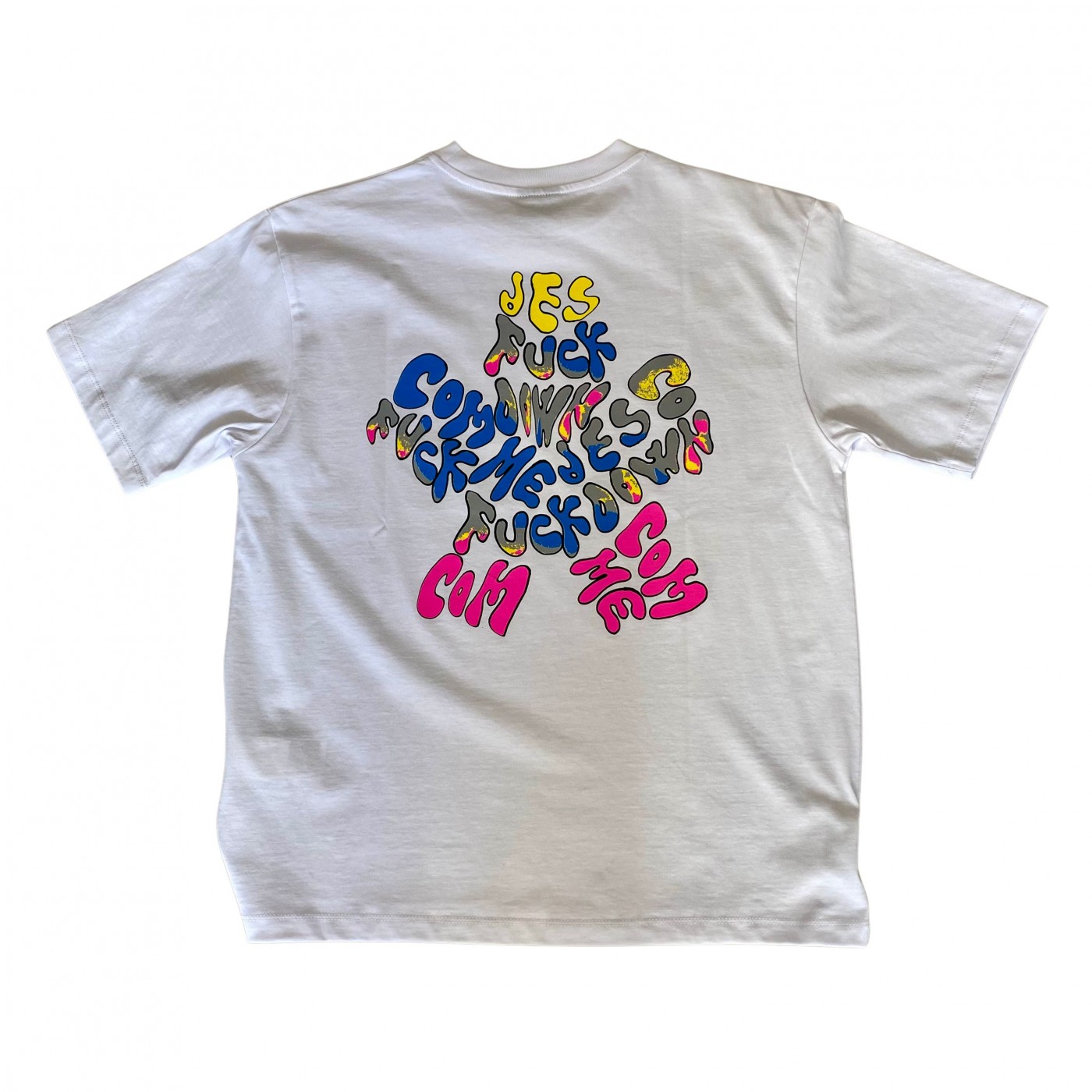 Camiseta CFABM01577 Comme des Fuckdown White