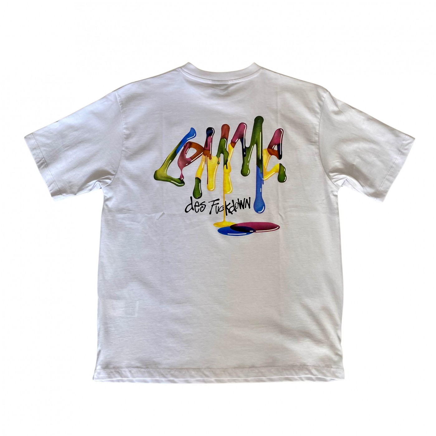 Camiseta CFABM01571 Comme des Fuckdown White