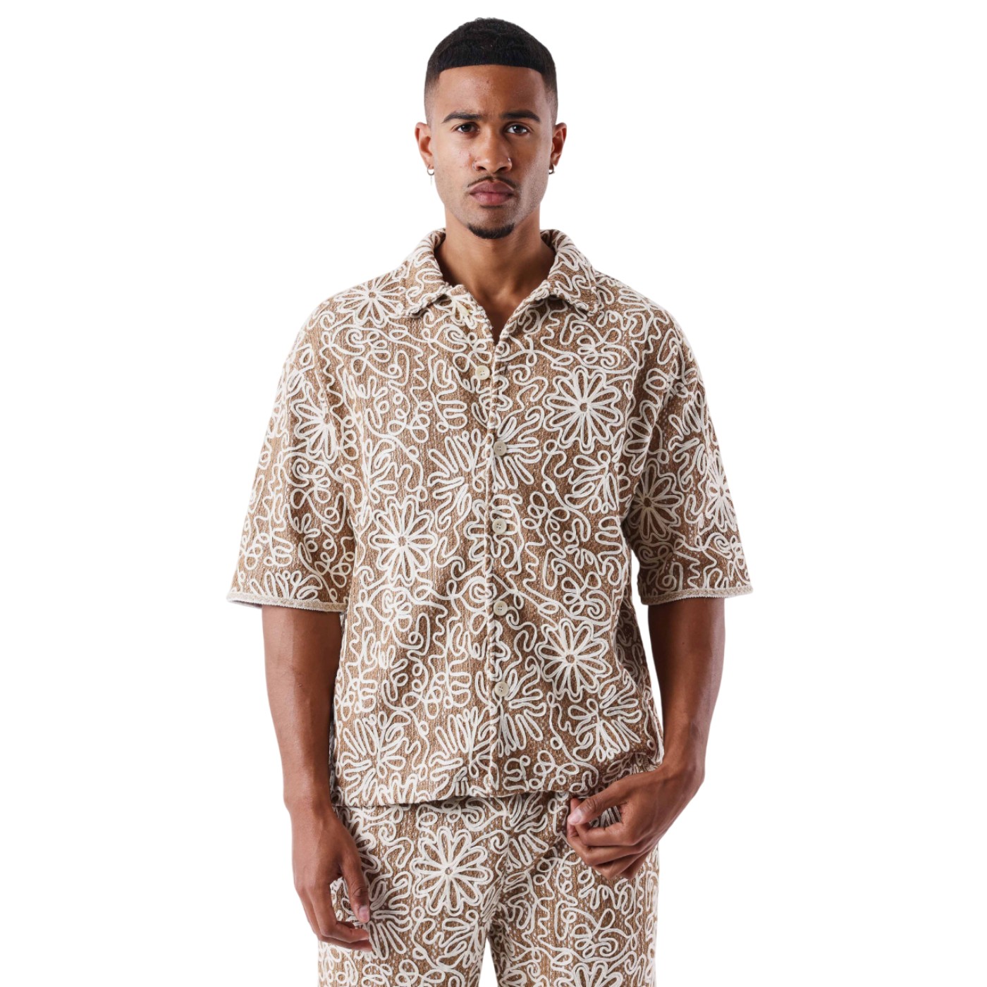 Project x Paris - Camisa Beige para Hombre