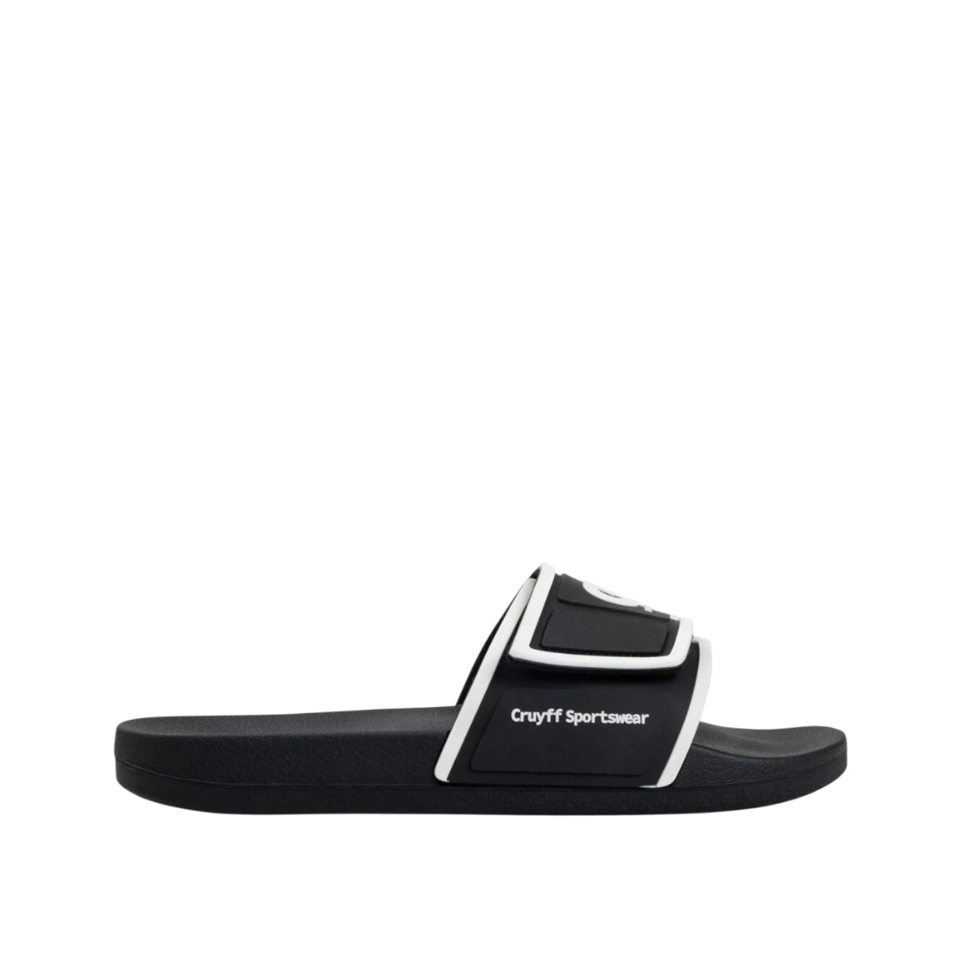 Cruyff - Chanclas Negras para Hombre - Retro