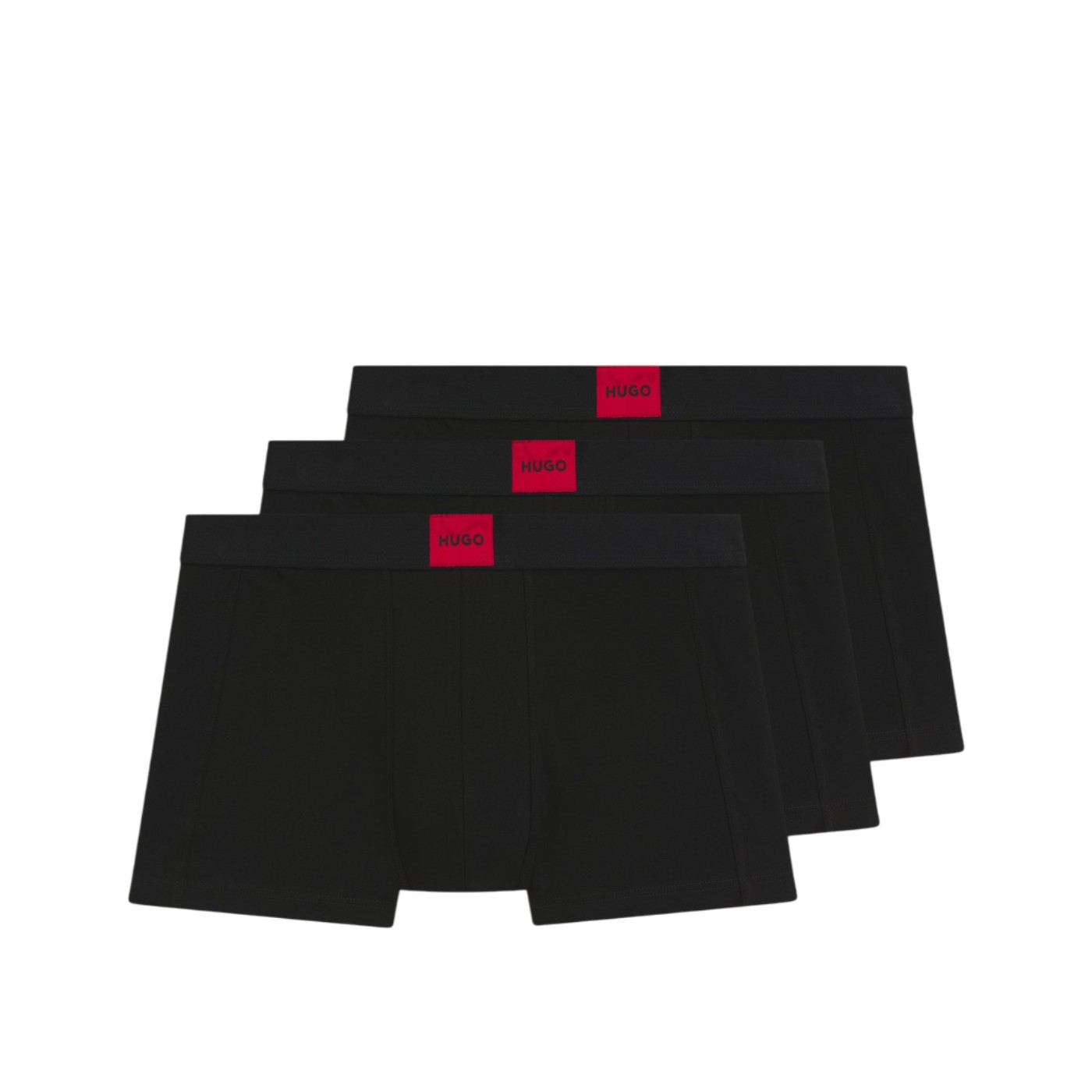Hugo - Boxer Negros para Hombre - Tri Pack Boxer Galaxy