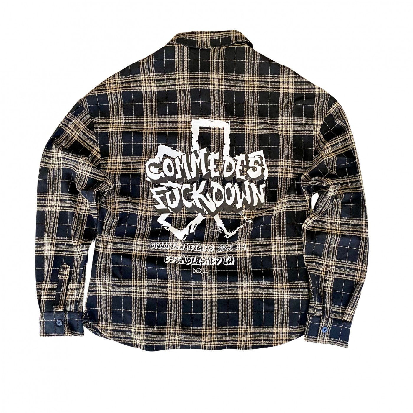Camisa CFABM01781 Comme des Fuckdown Black/Brown