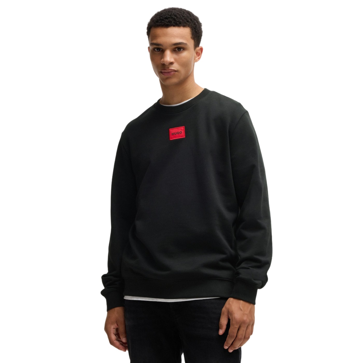 Hugo - Sudadera Negra para Hombre - Diragol212