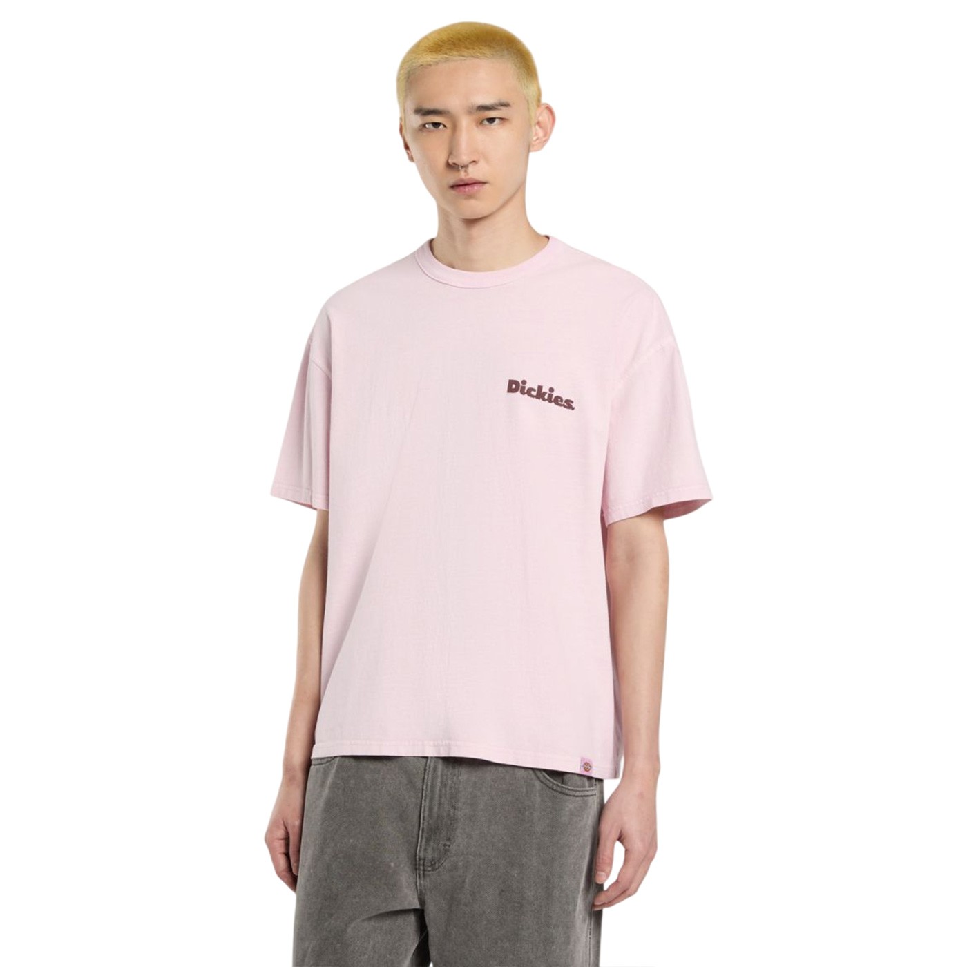 Dickies - Camiseta Rosa para Hombre -  Slayden