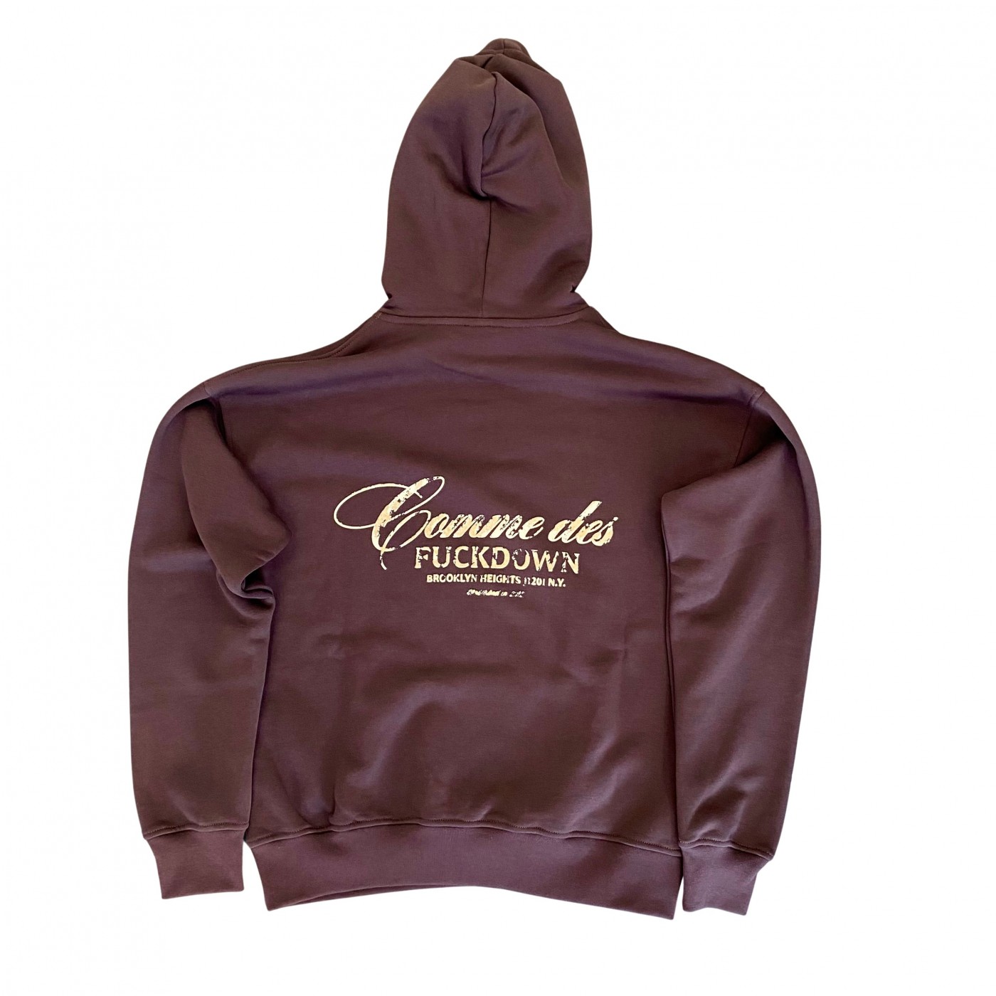 Sudadera CFABM01737 Comme des Fuckdown Brown