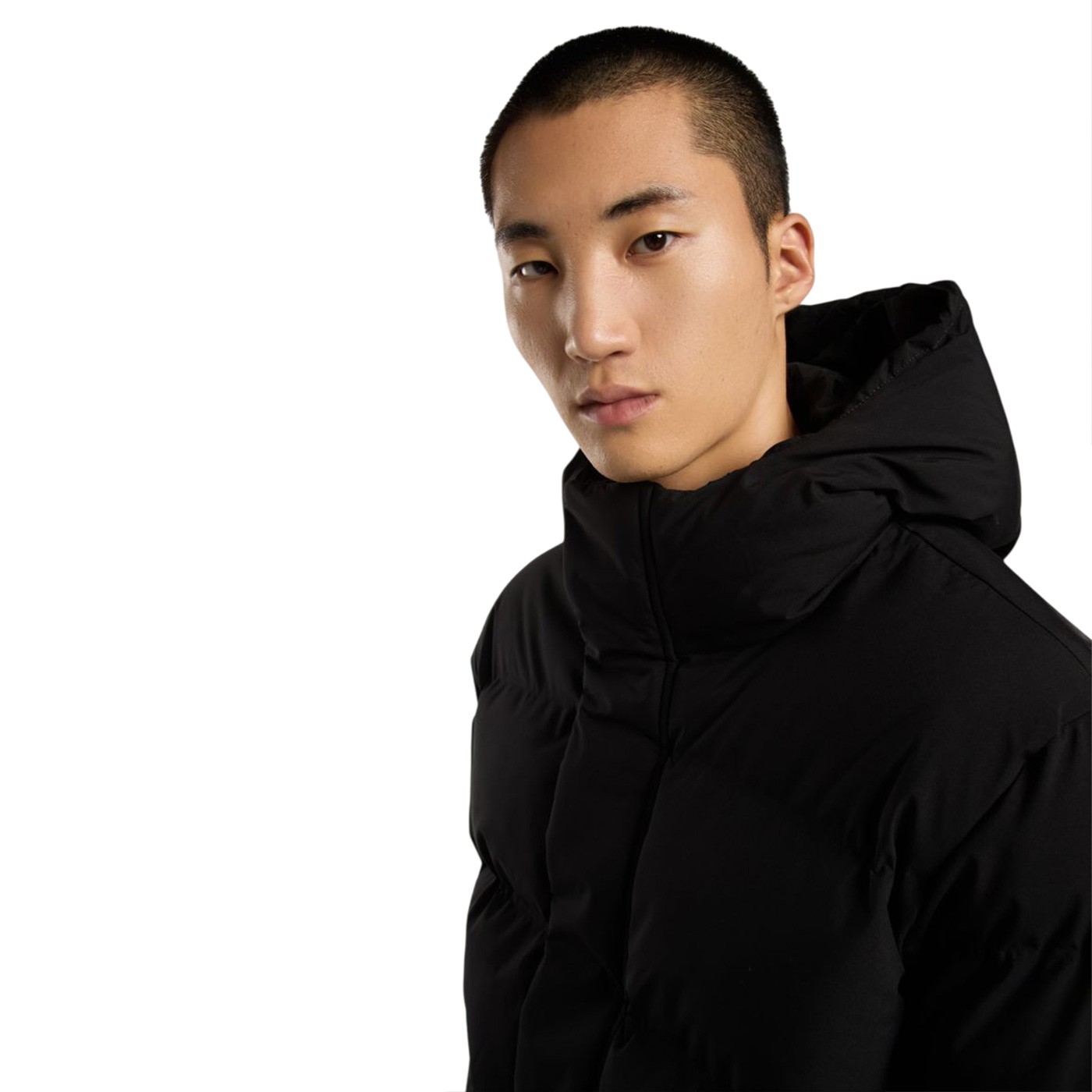 Dickies - Abrigo Negro para Hombre - Puffer