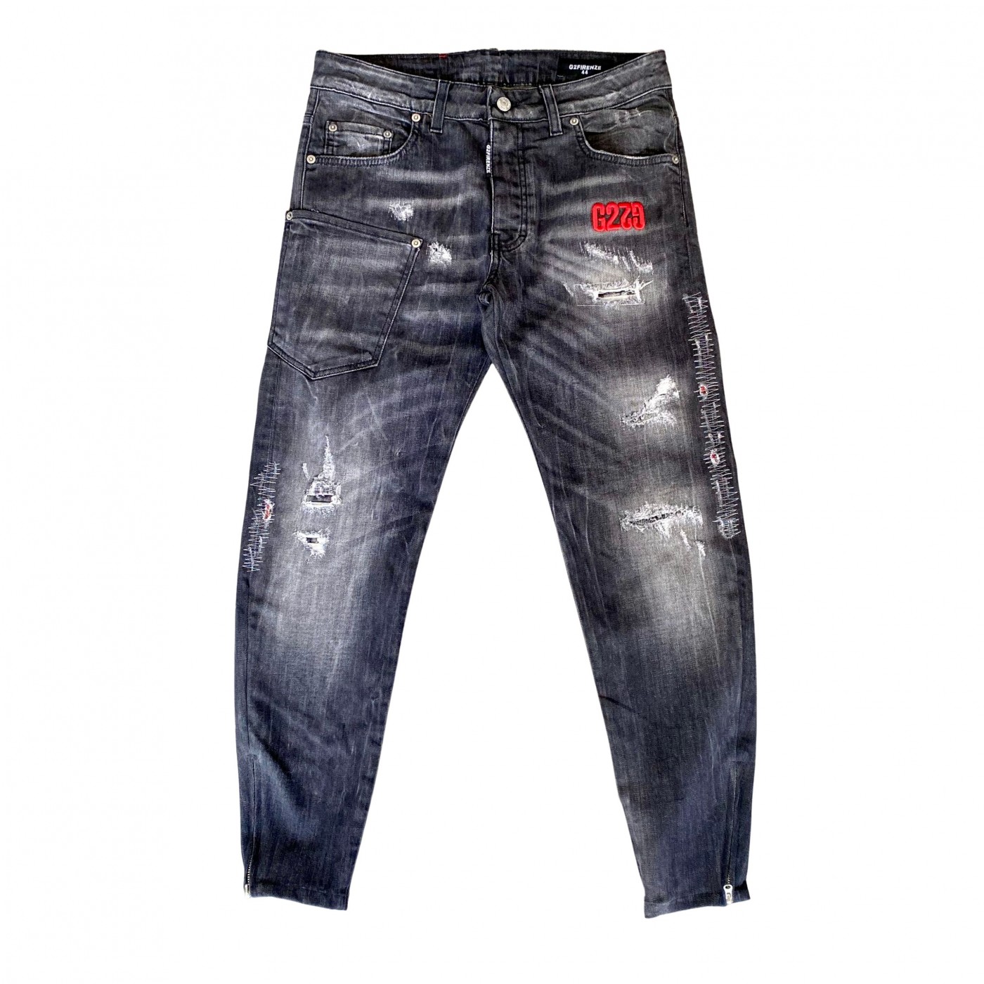 Jeans Three Pocket Black G2firenze
