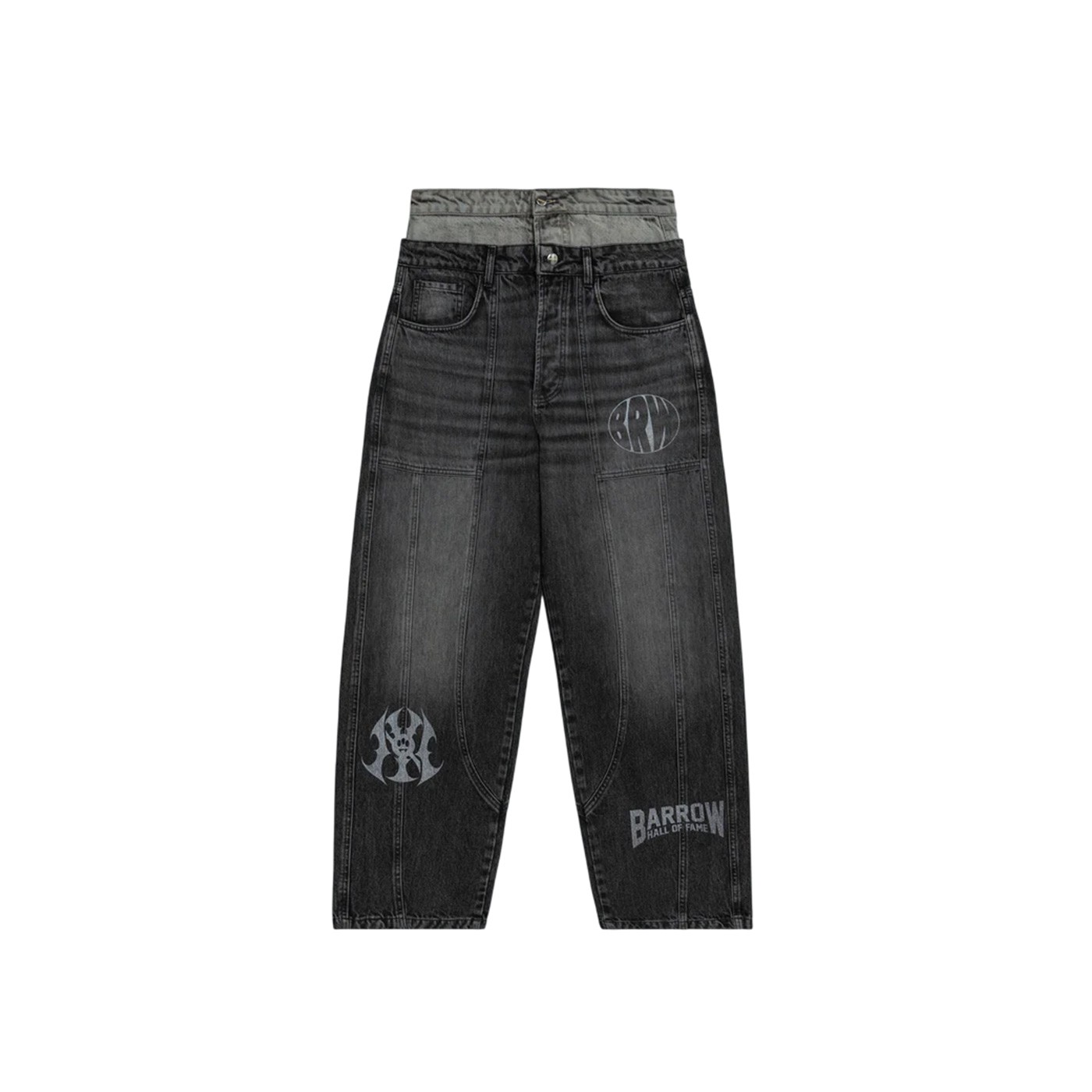 Barrow - Jeans Negros para Hombre