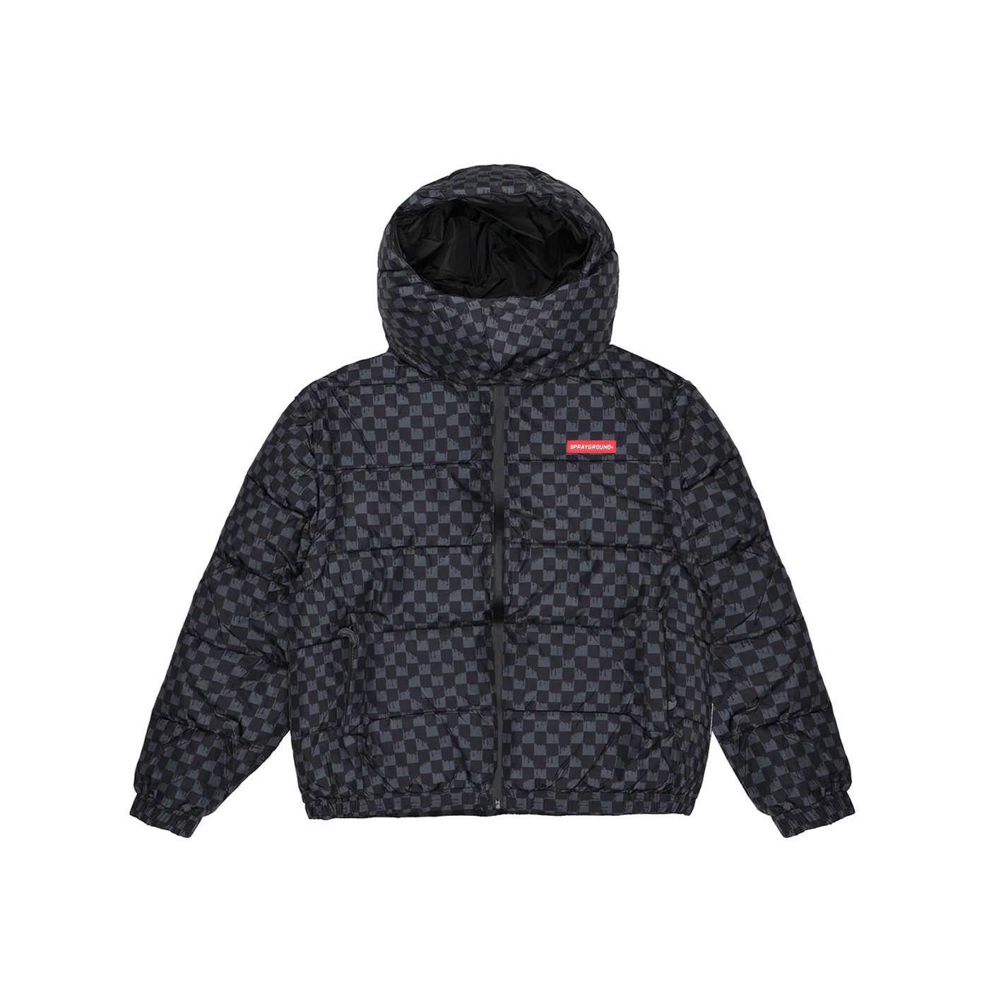 Sprayground - Abrigo Negro para Hombre -  Drip Check