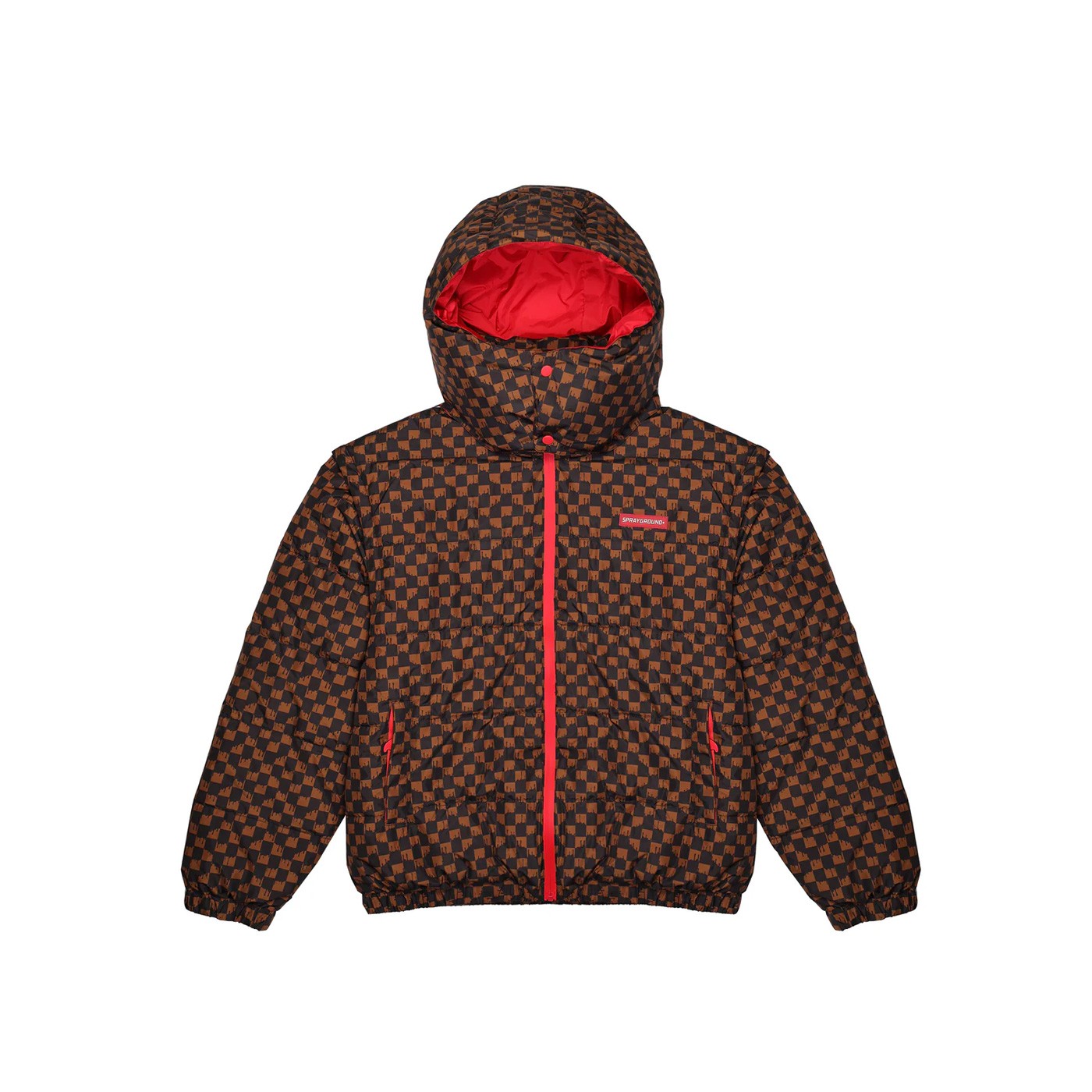 Sprayground - Abrigo Marrón para Hombre - Drip Check