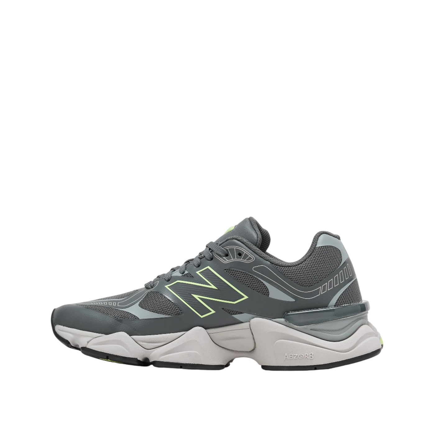 New Balance - Zapatillas Grises para Hombre - 9060