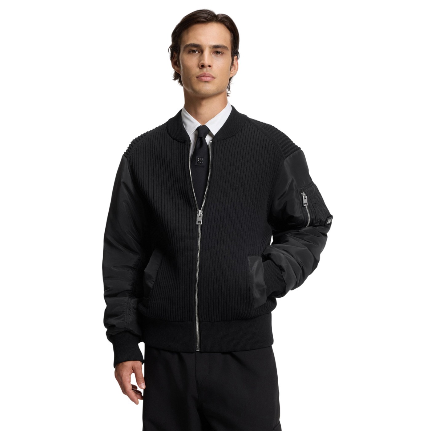 Hugo - Chaqueta Negra para Hombre -  Sybrun