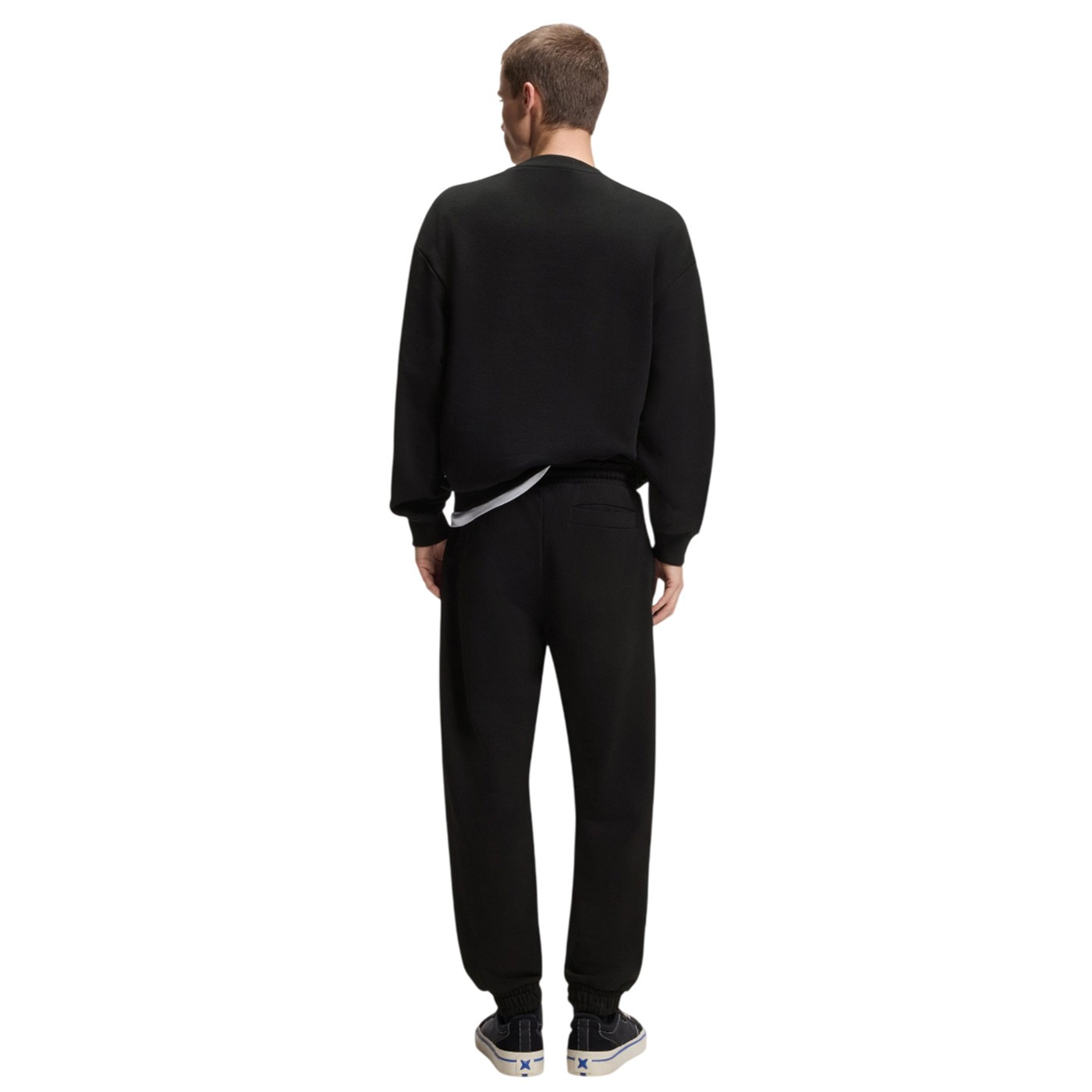 Hugo - Pantalones Largos Negros para Hombre - Danopan