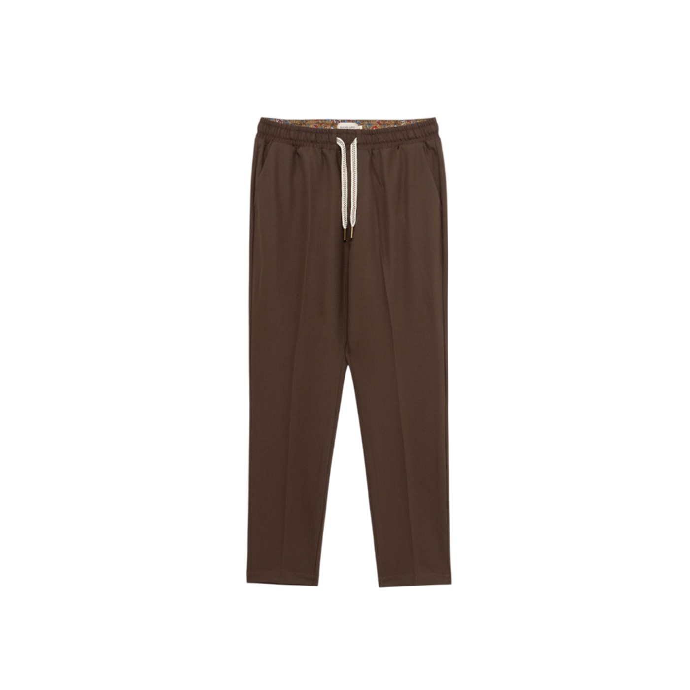 Gianni Lupo - Pantalones Largos Marrones para Hombre
