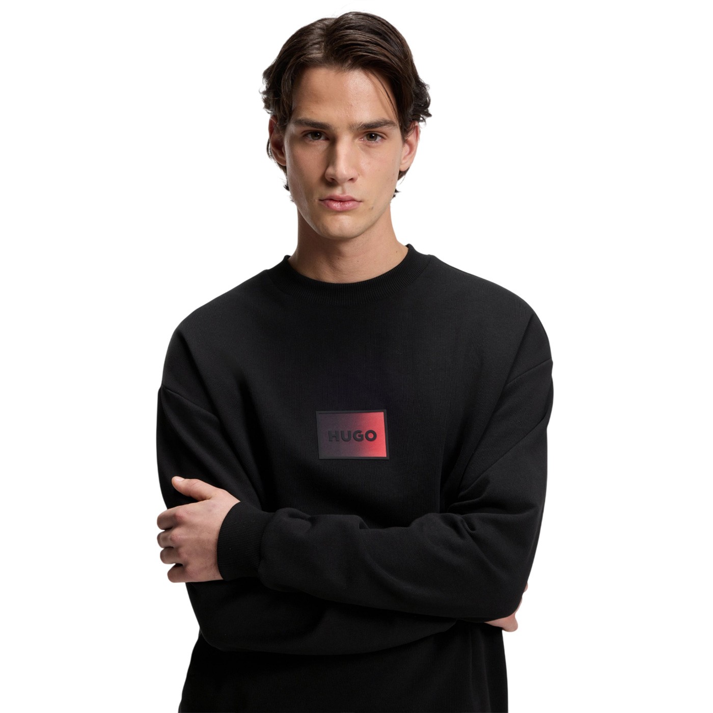 Hugo - Sudadera Negra para Hombre - Danotop