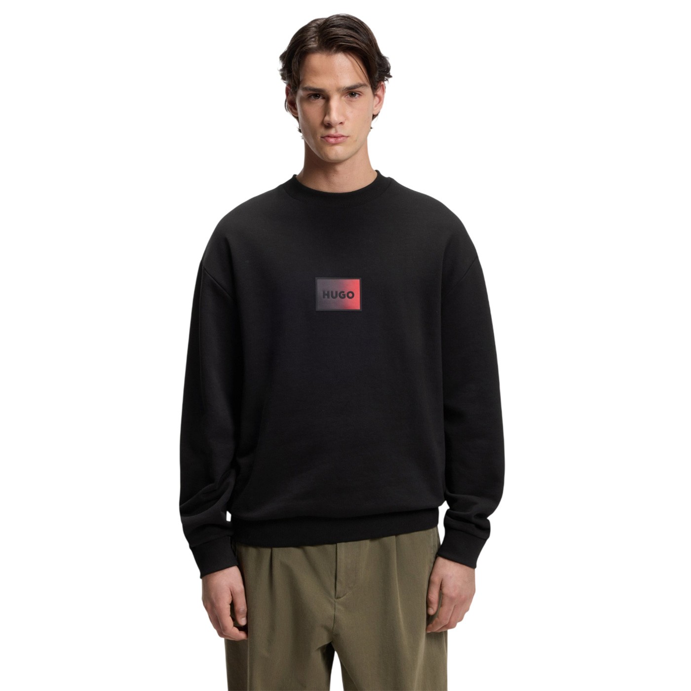Hugo - Sudadera Negra para Hombre - Danotop