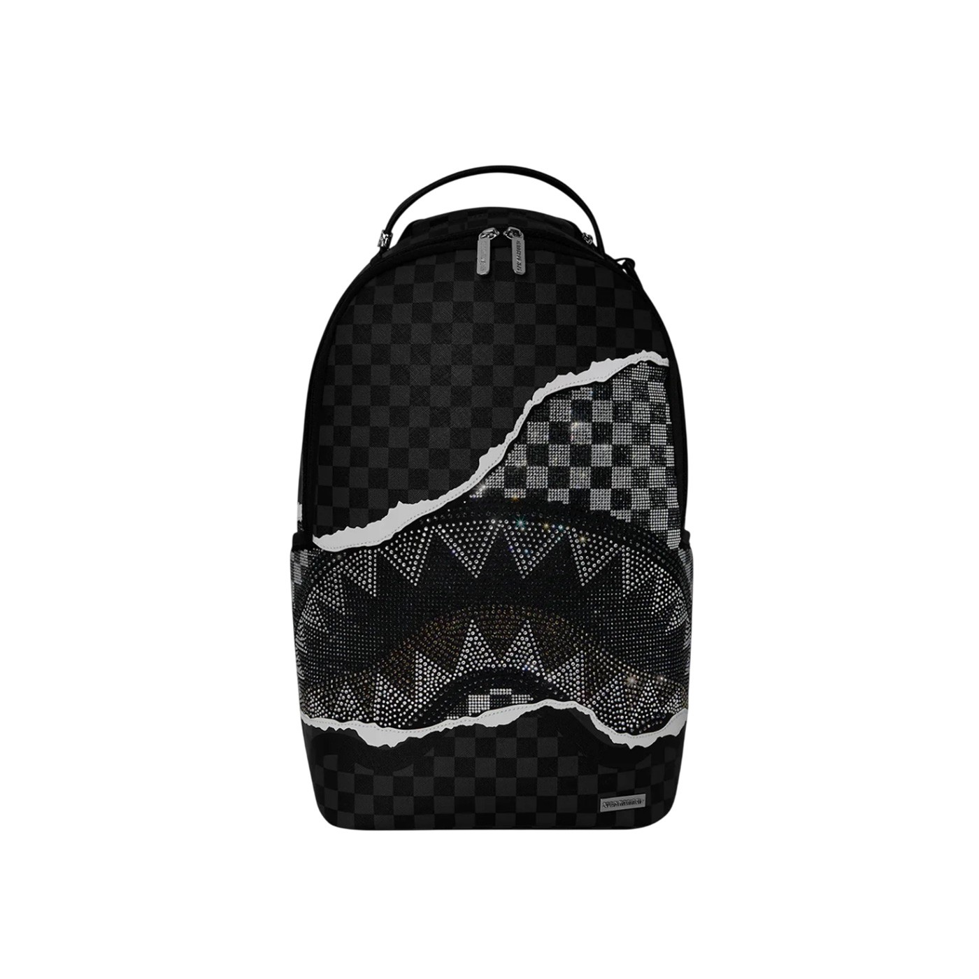 Sprayground - Mochila Negra para Hombre - Gold Diamond