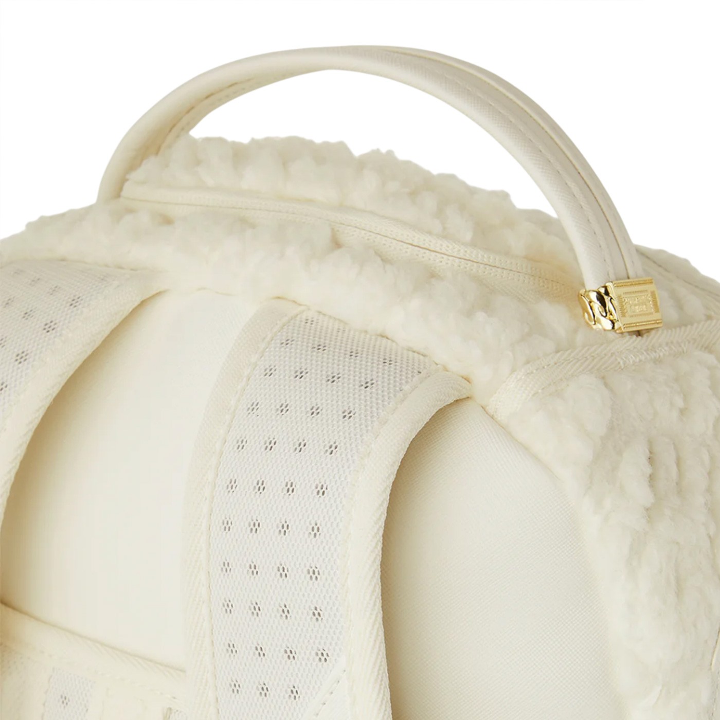 Sparyground - Mochila Blanca para Hombre - Sherpa Shark