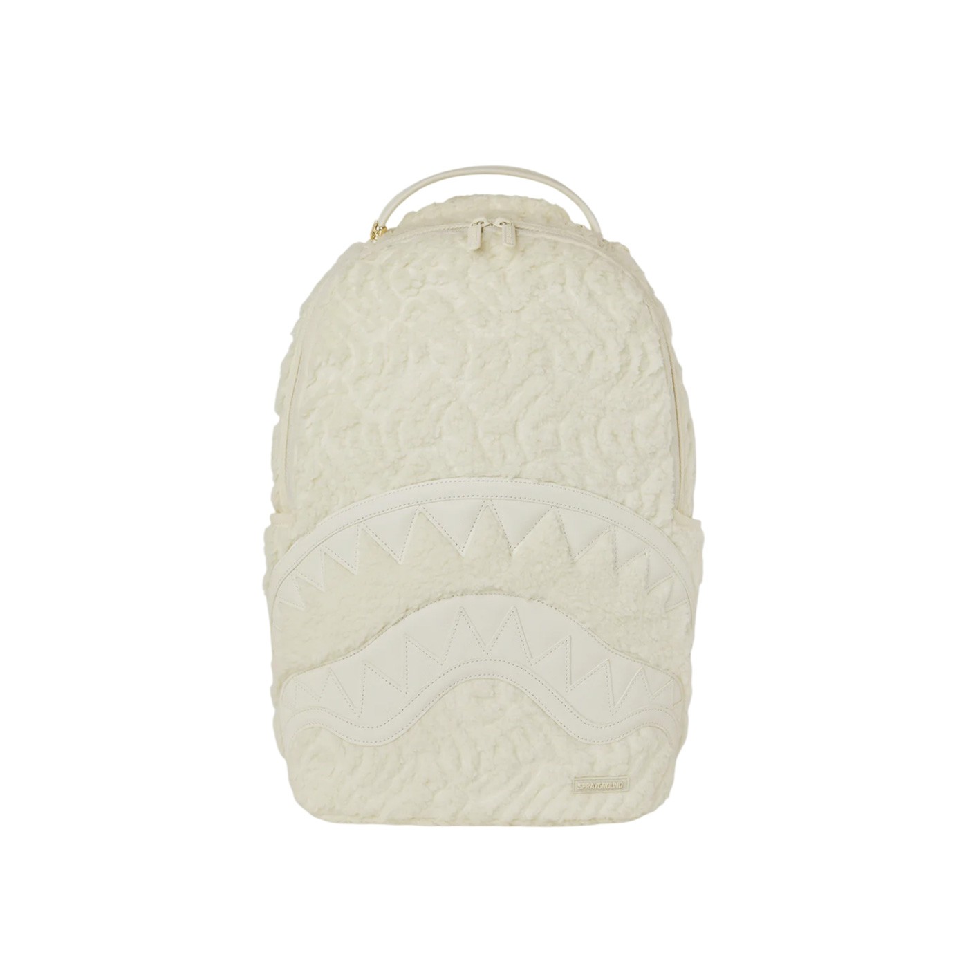 Sparyground - Mochila Blanca para Hombre - Sherpa Shark