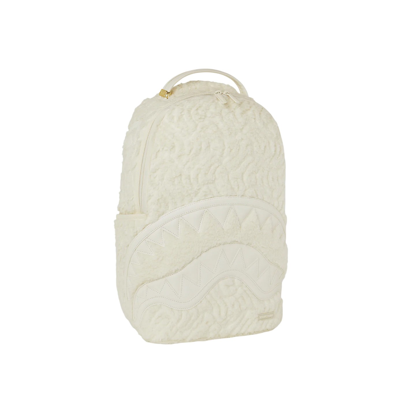 Sparyground - Mochila Blanca para Hombre - Sherpa Shark