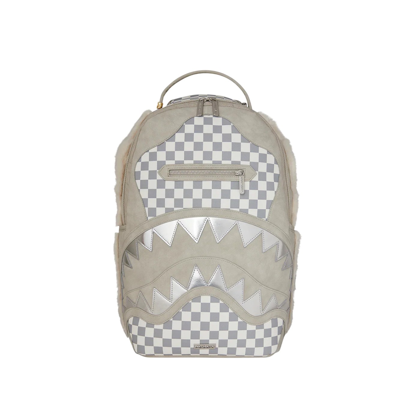 Sprayground - Mochila Blanca para Hombre - Fur Baby