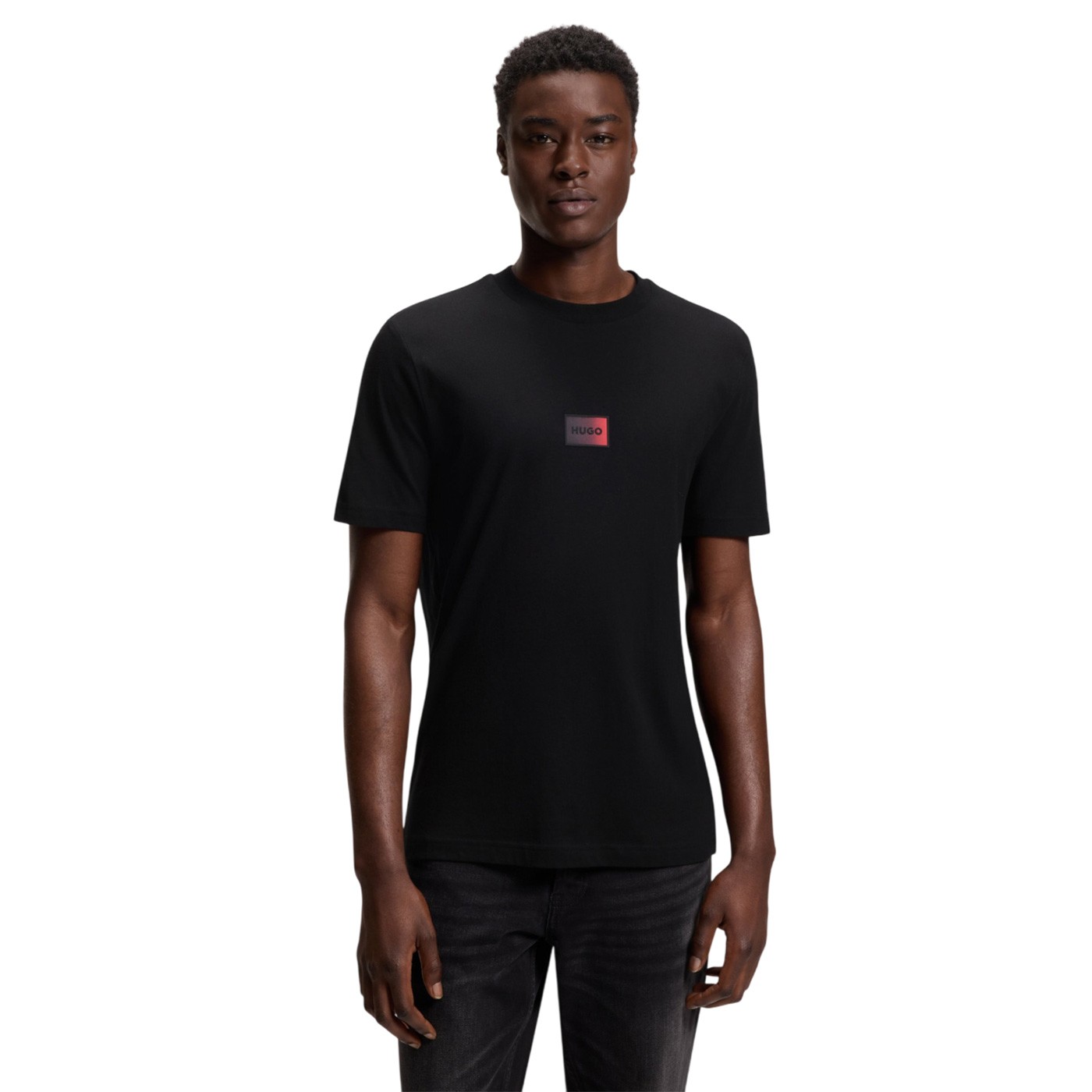 Hugo - Camiseta Negra para Hombre - Danotie