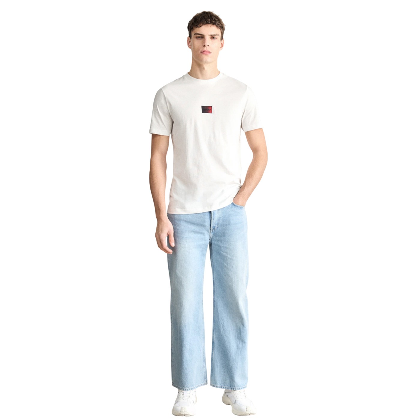Hugo - Camiseta Blanca para Hombre - Danotie