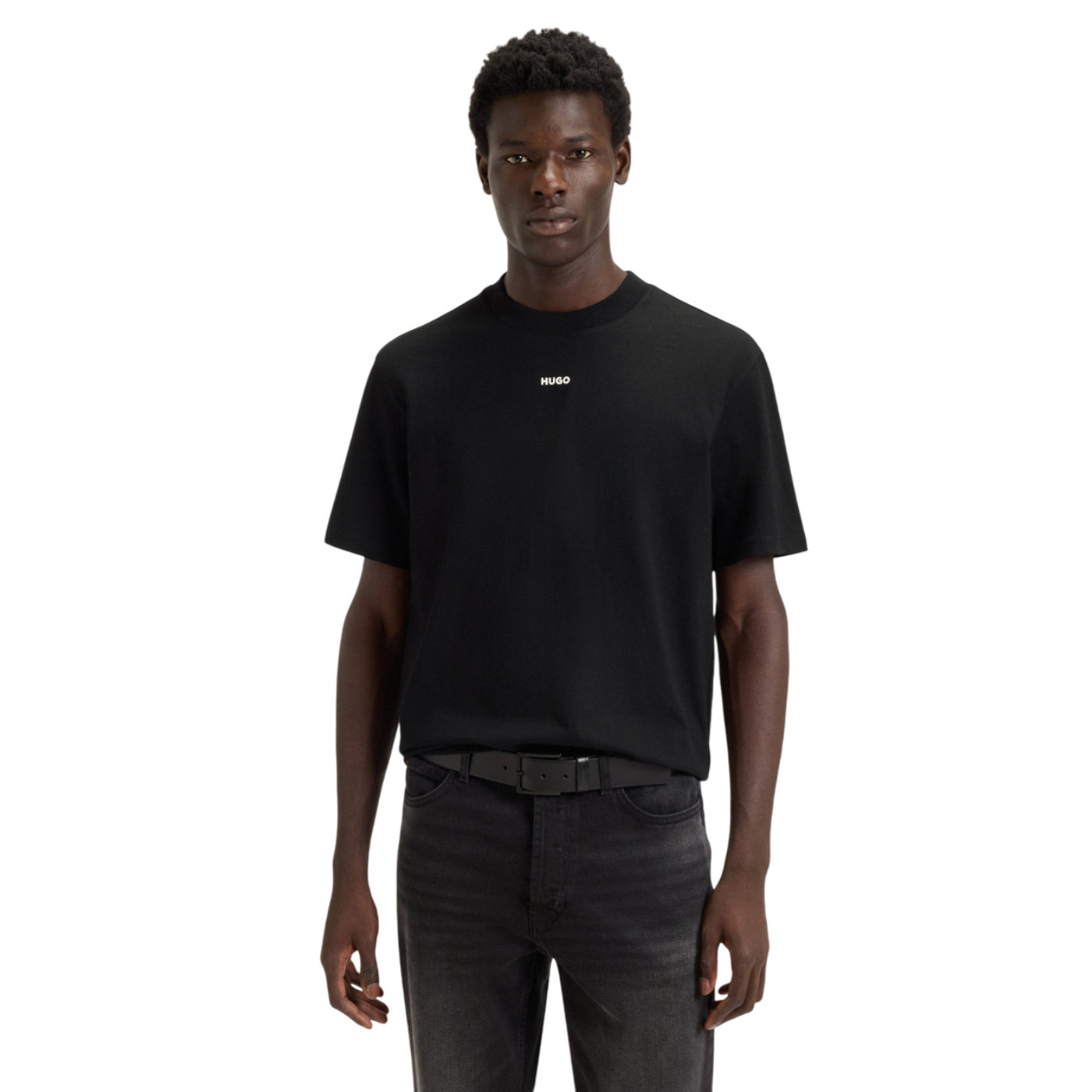 Camiseta Negra para Hombre - Dapolino
