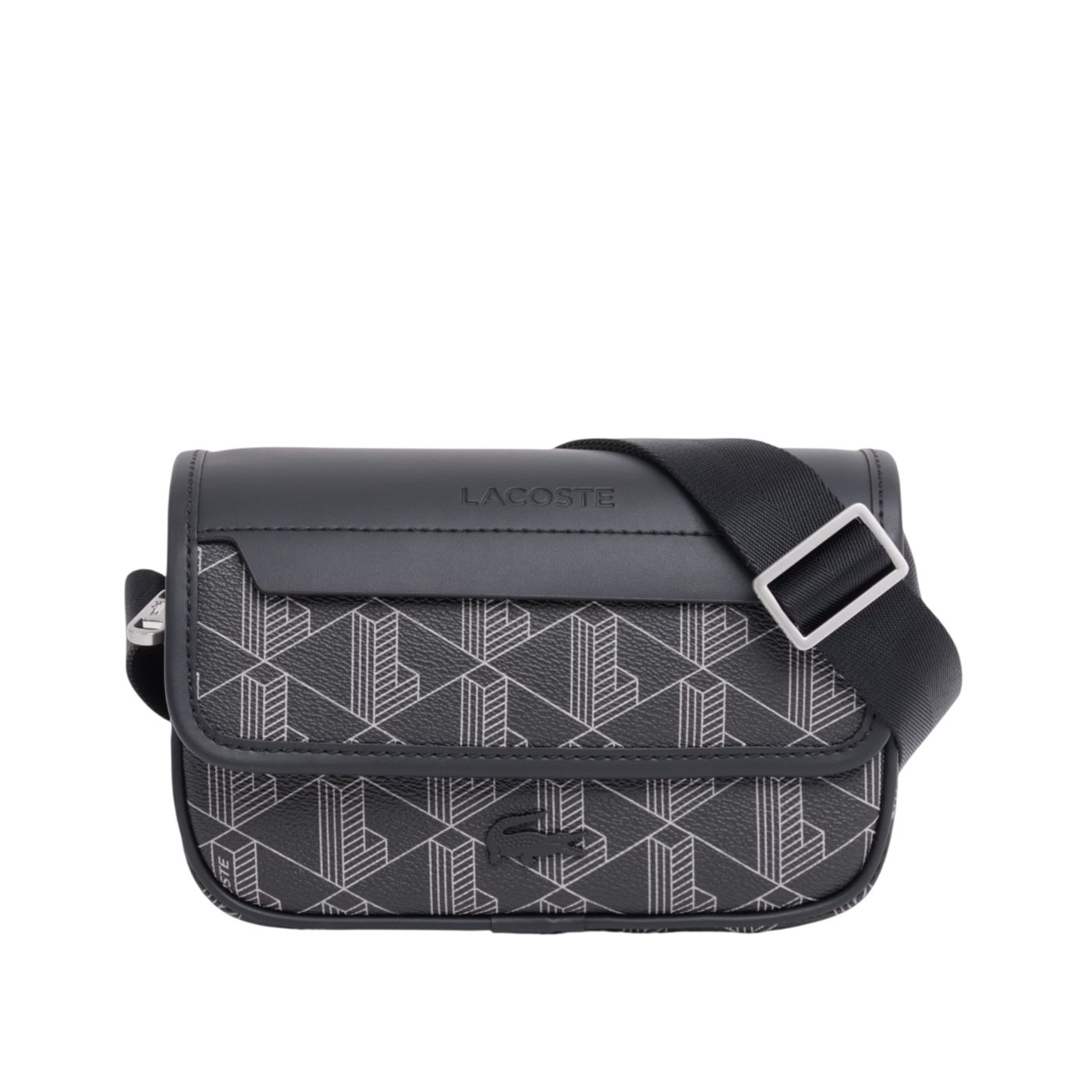 Lacoste - Bolso Negro para Hombre