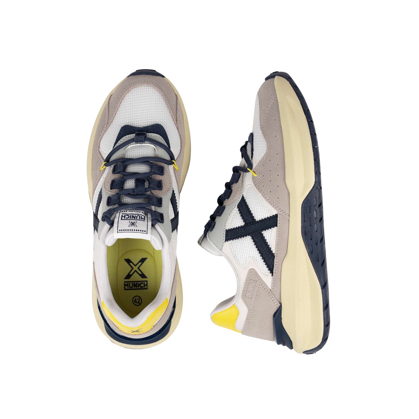 Munich - Zapatillas Blancas para Hombre - Nexa 17