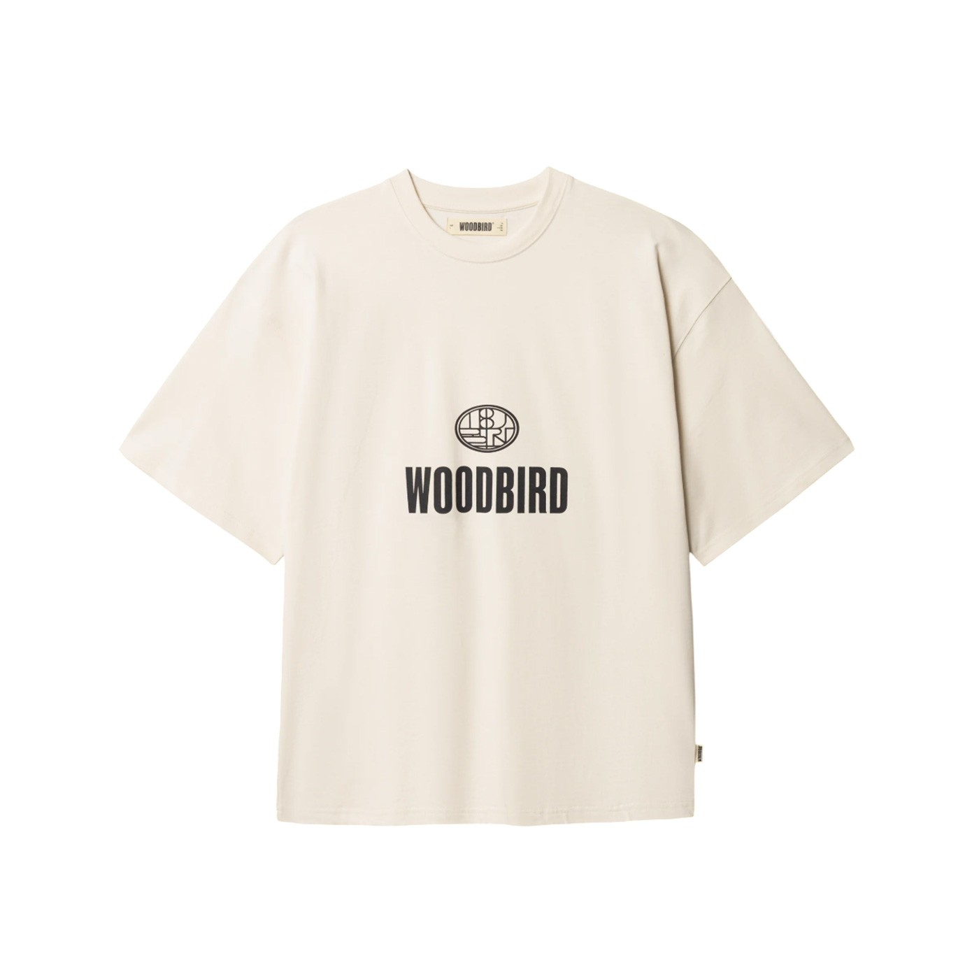 Woodbird - Camiseta Beige para Hombre - Nine Tee