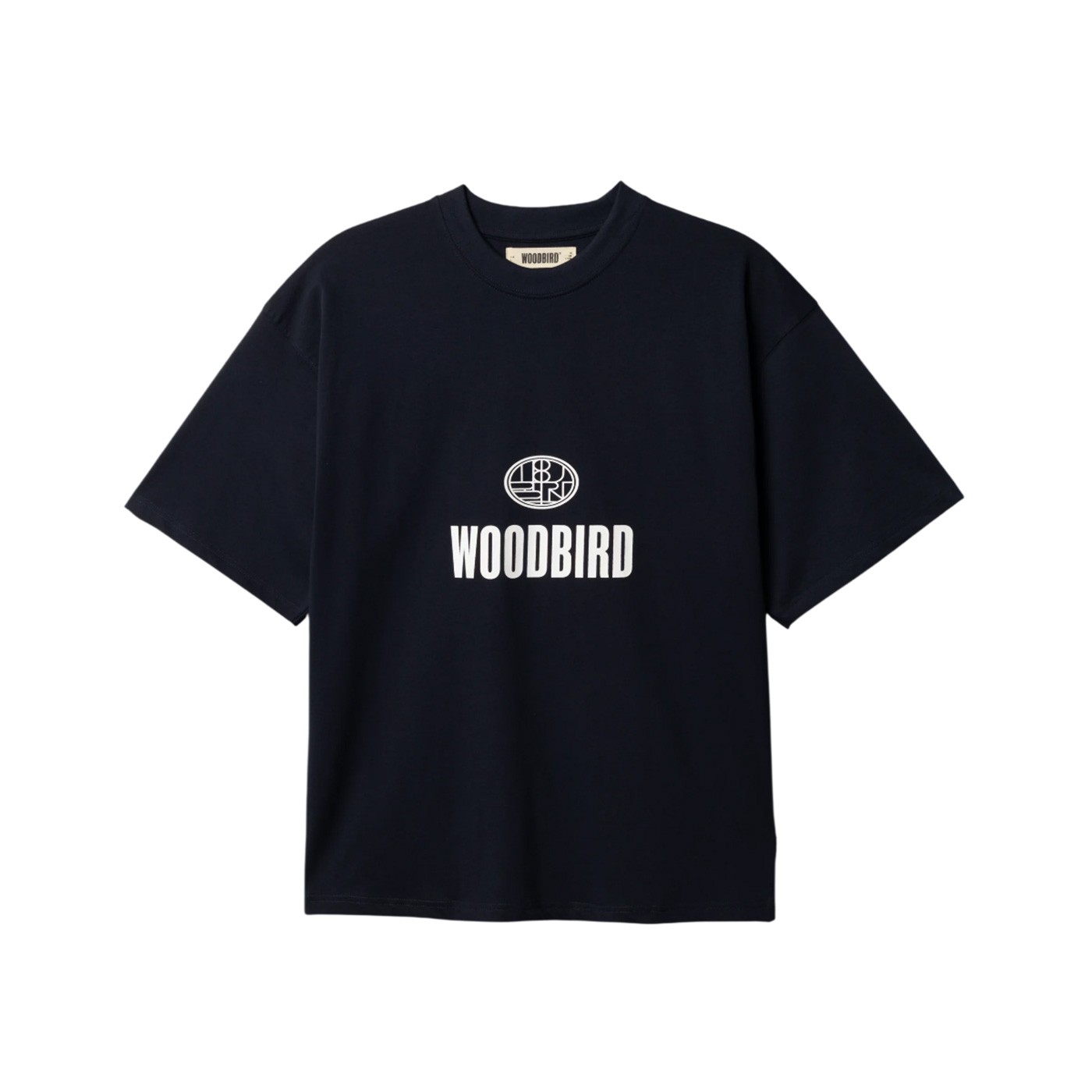 Woodbird - Camiseta Azul Marino para Hombre - Nine Tee