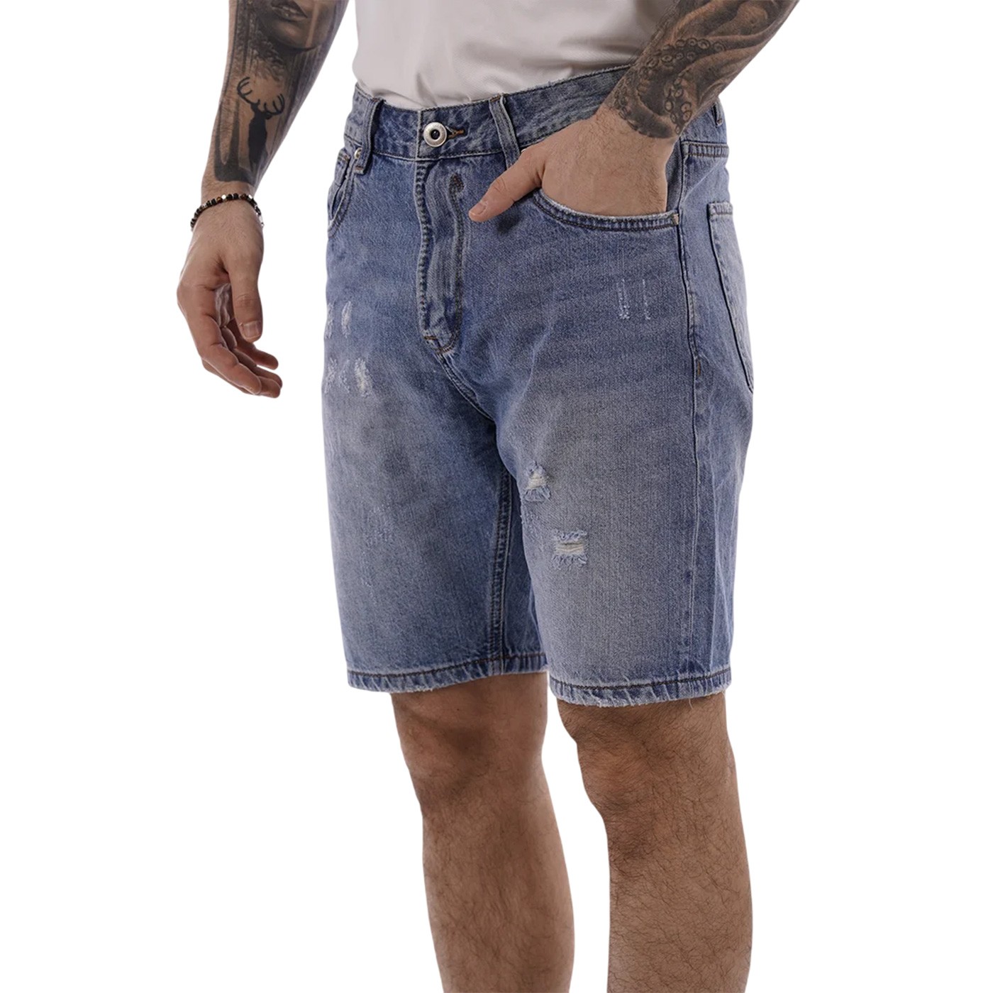Gianni Lupo - Bermudas Azules para Hombre