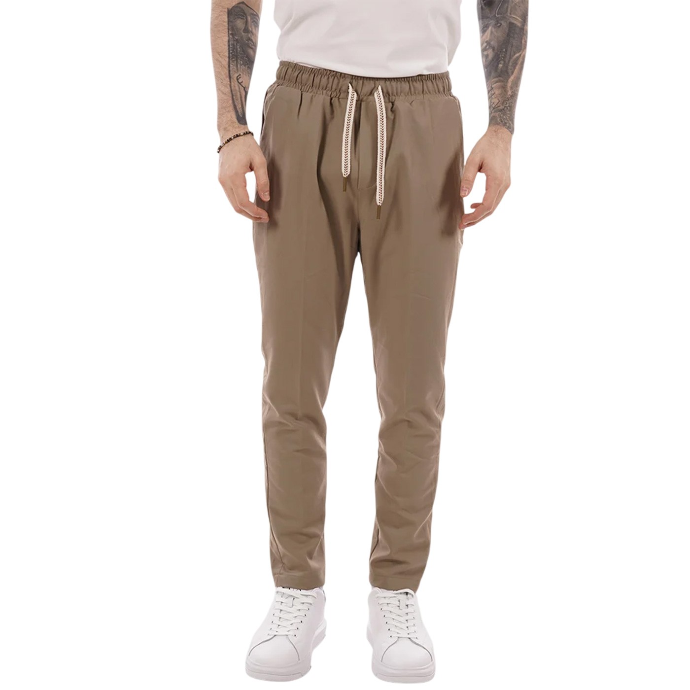 Gianni Lupo - Pantalones Largos Beige para Hombre