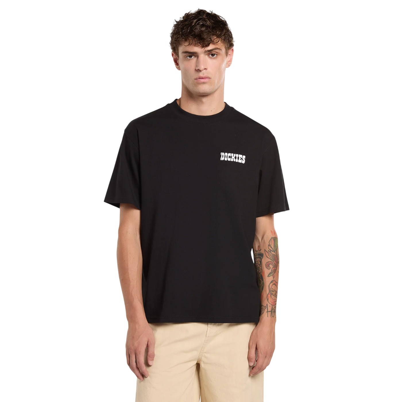 Dickies - Camiseta Negra para Hombre - Plain City