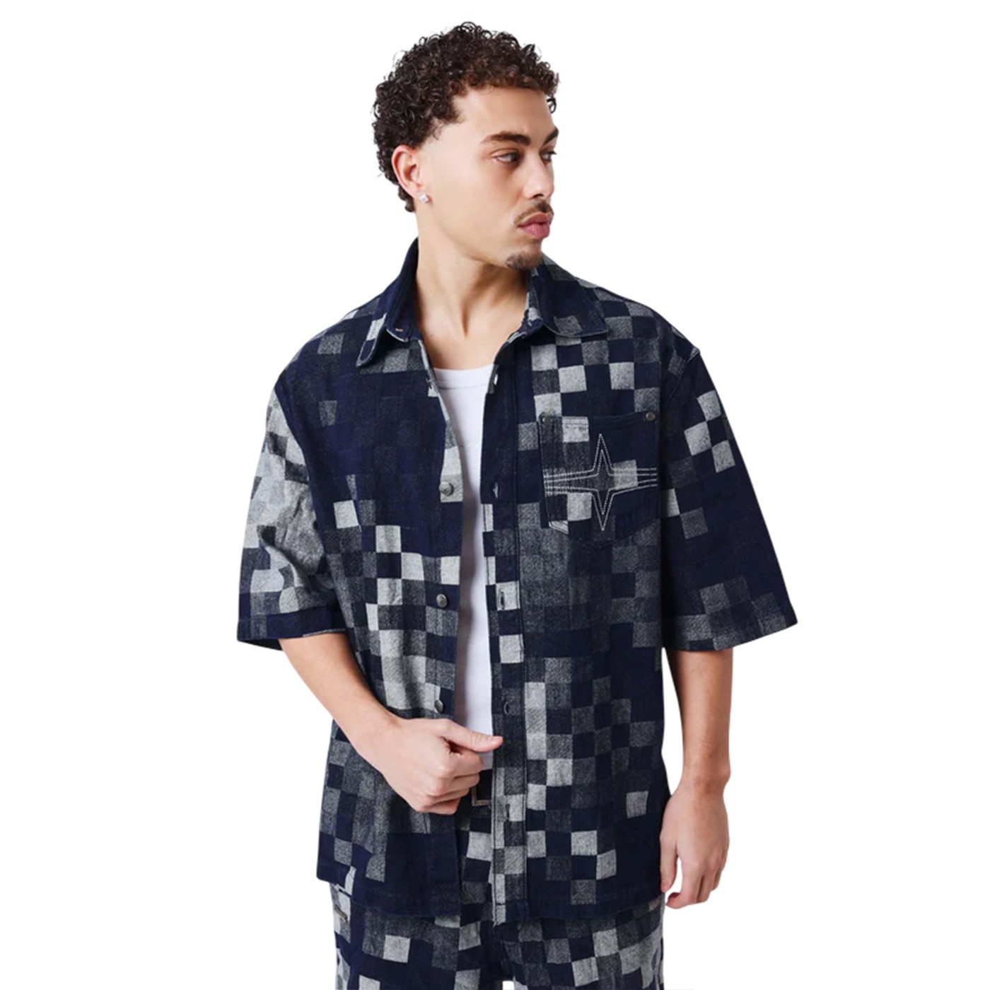 Project x Paris - Camisa Azul para Hombre
