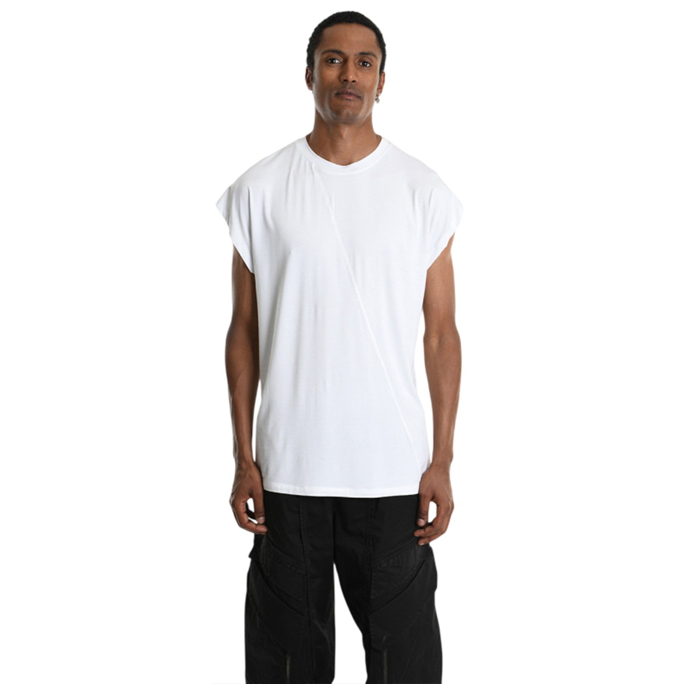 La Haine - Camiseta Sin Mangas Blanca para Hombre - Inside Us