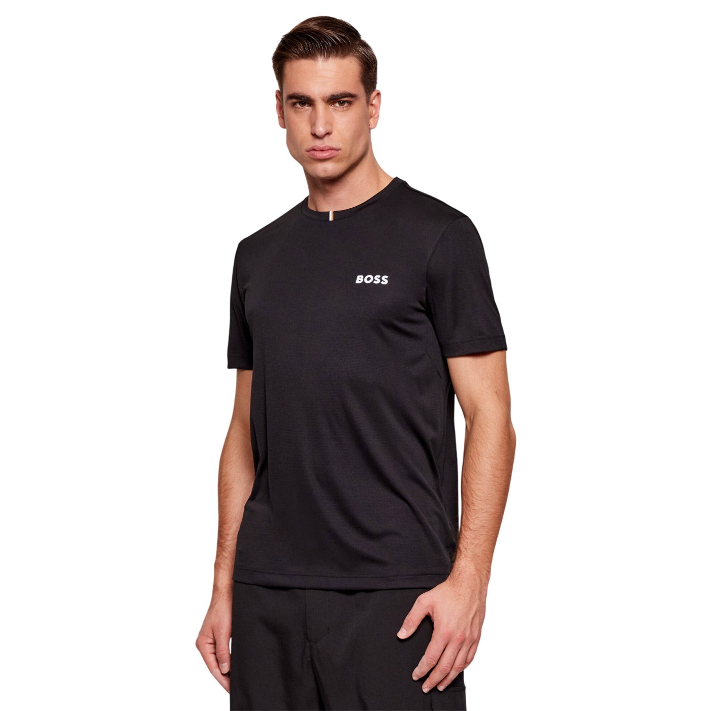 Boss - Camiseta Negra para Hombre - TOC Spin