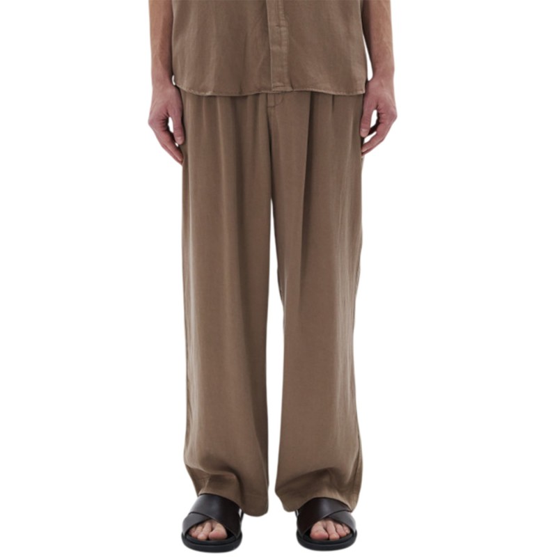 Gianni Lupo - Pantalones Largos Marrones para Hombre