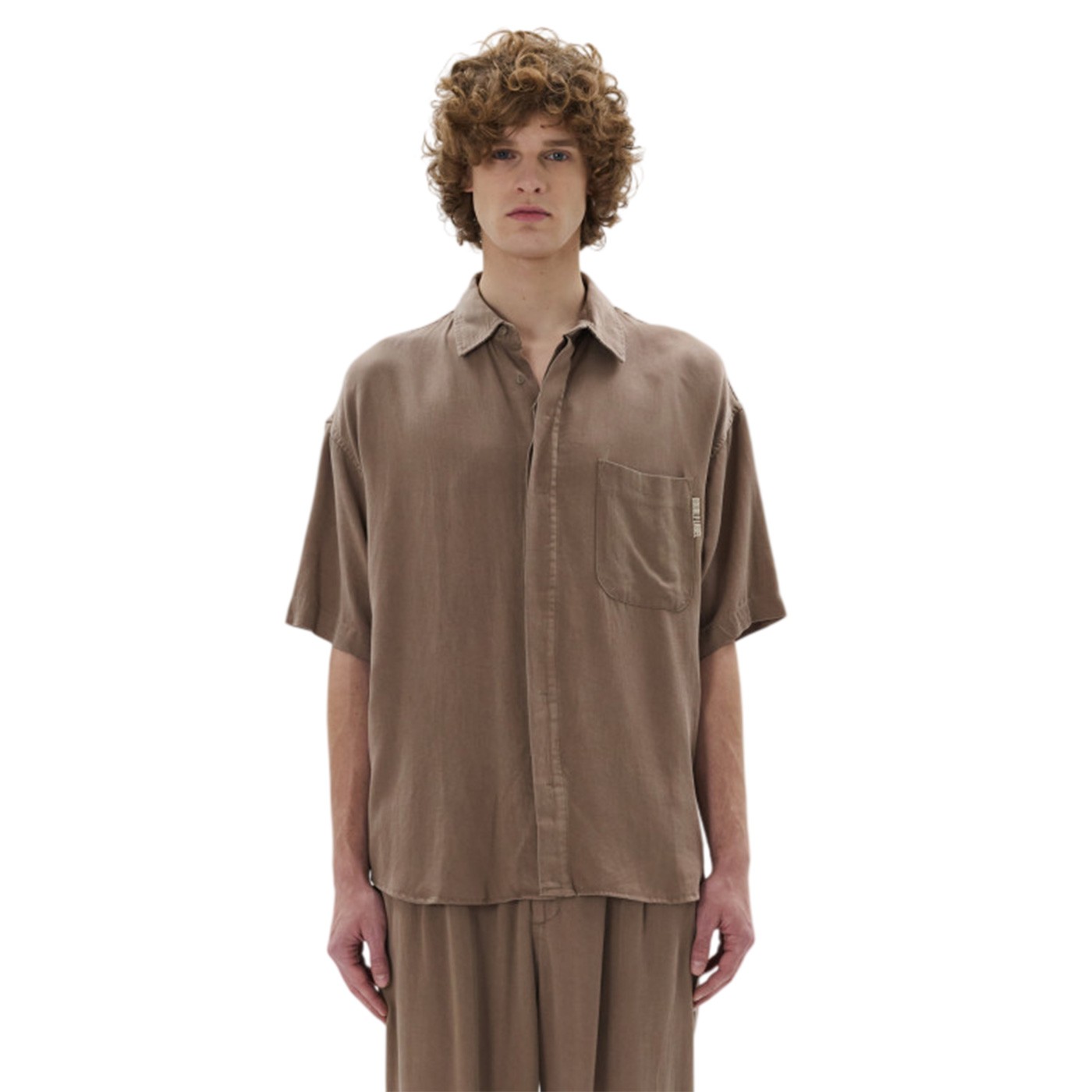 Gianni Lupo - Camisa Marrón para Hombre